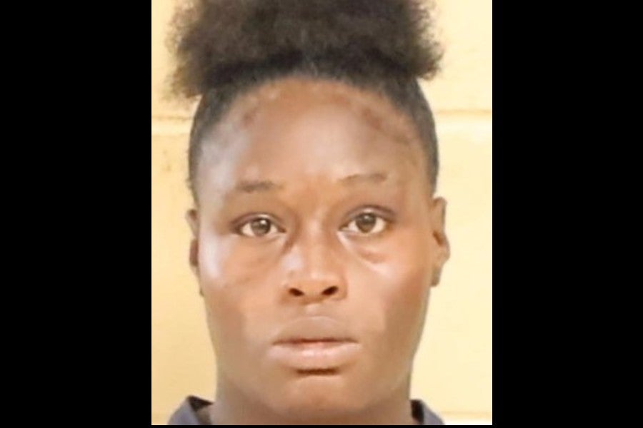 Lejonkica Sharp allegedly tried to run over a group of elementary school kids who had a fight with her child.