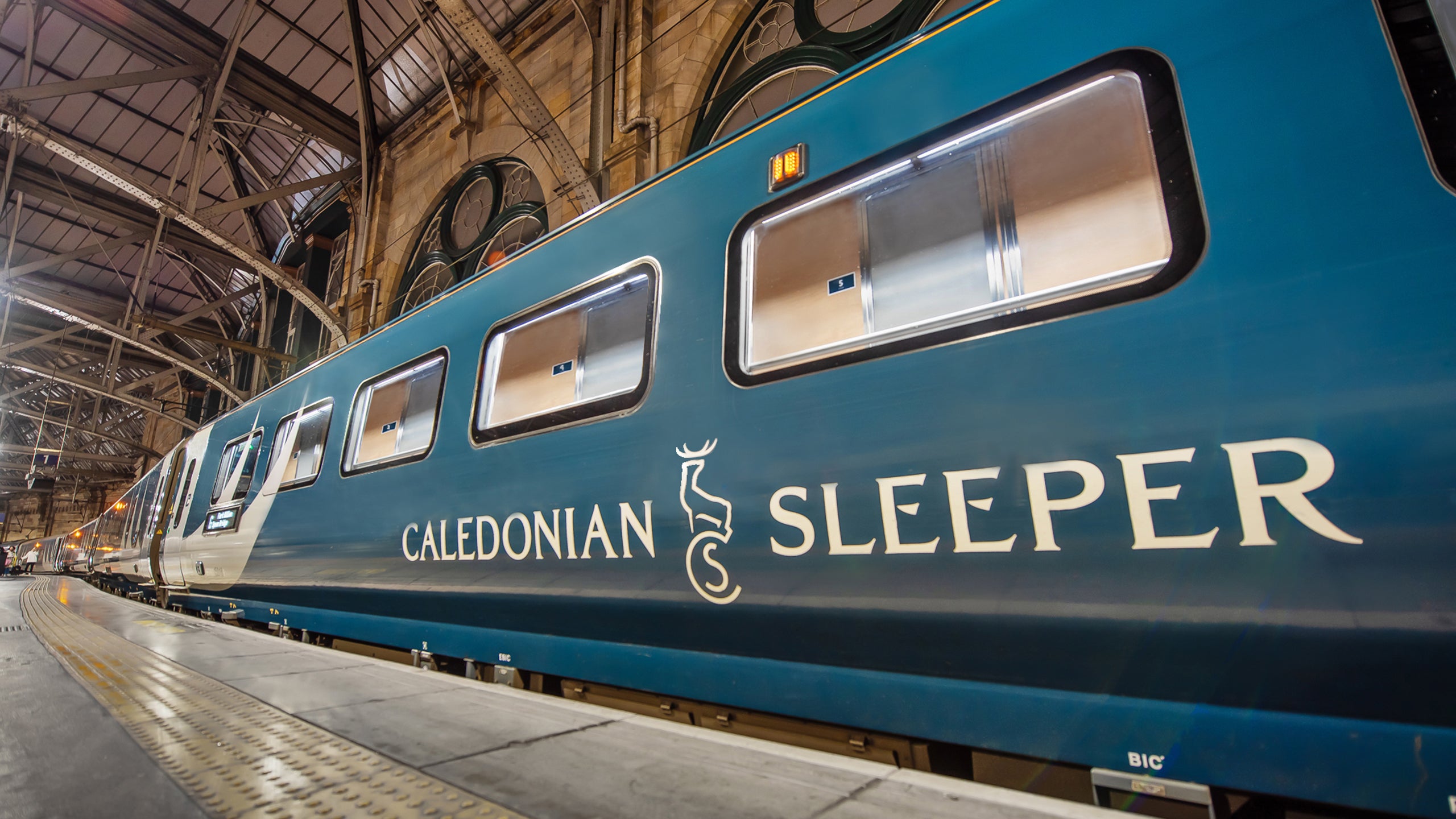 All aboard: The Caledonian Sleeper has transported passengers along the West Coast Main Line since the late 19th century