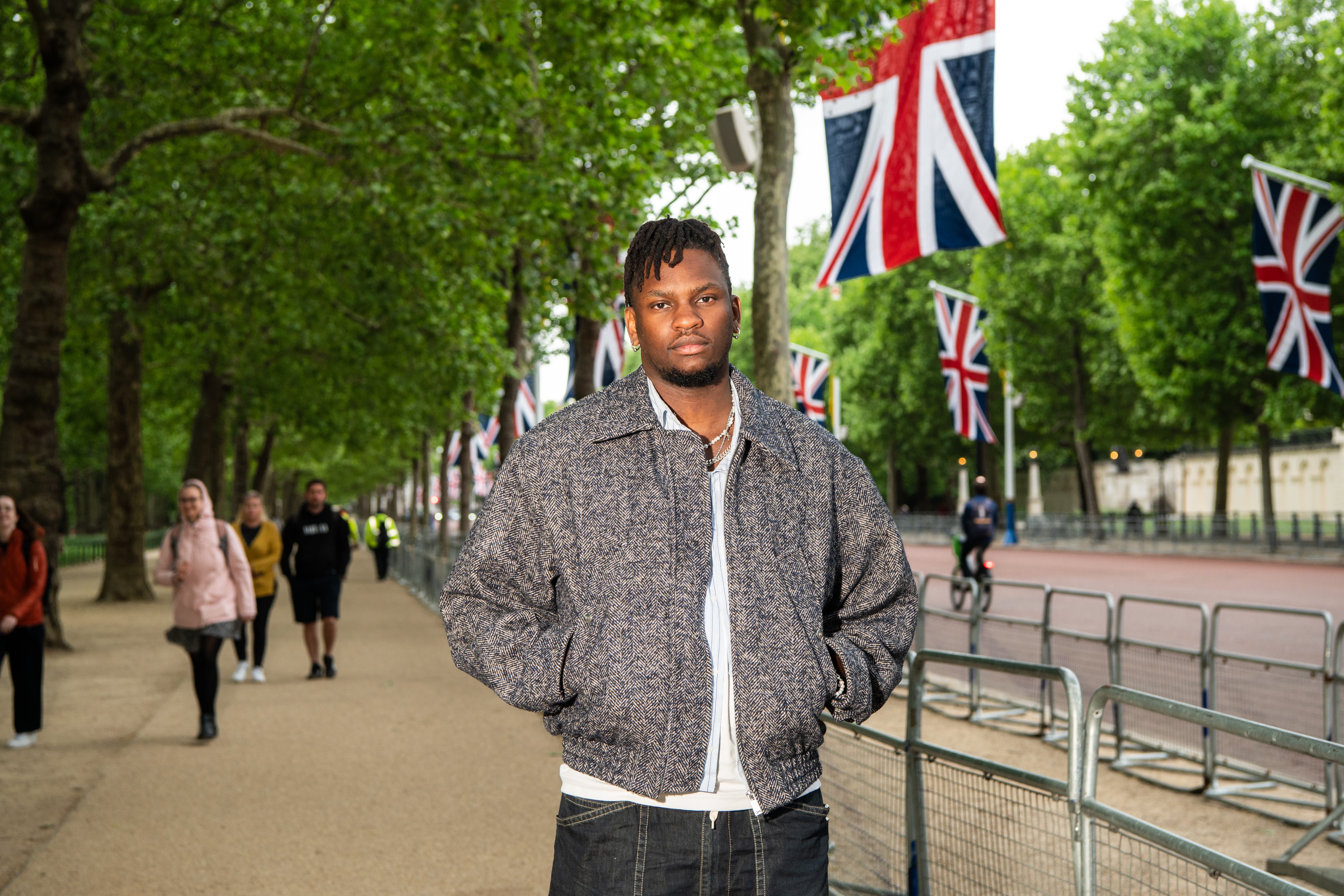 Victor Ray said he is ‘so grateful to be part of this historic event’ (Carsten Windhorst/PA)