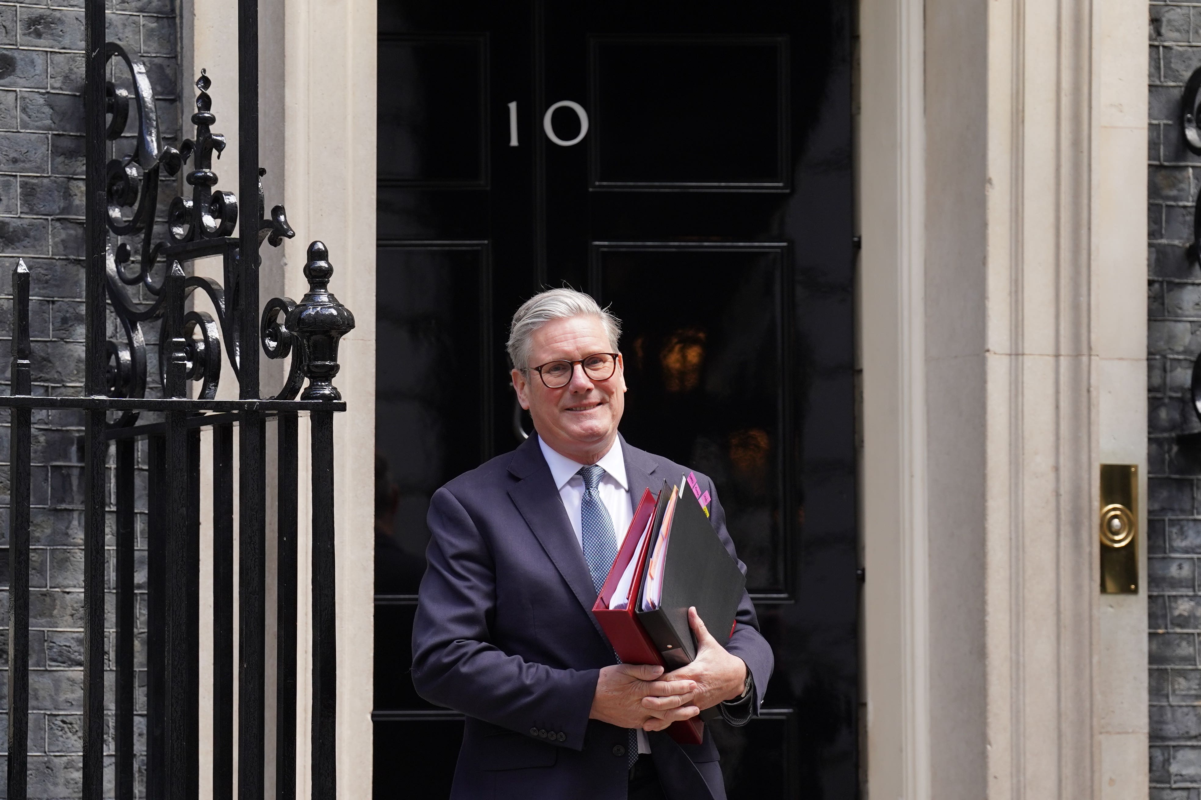 Prime Minister Sir Keir Starmer is expected to urge the UK to seize the opportunity of a ‘defence dividend’ in a keynote speech at a defence conference (Stefan Rousseau/PA)