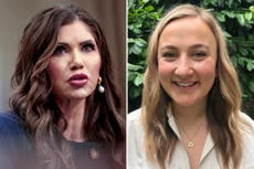 Noem spoke of woman’s murder and said the suspect was ‘probably in the state.’ Cops just arrested him in Mexico