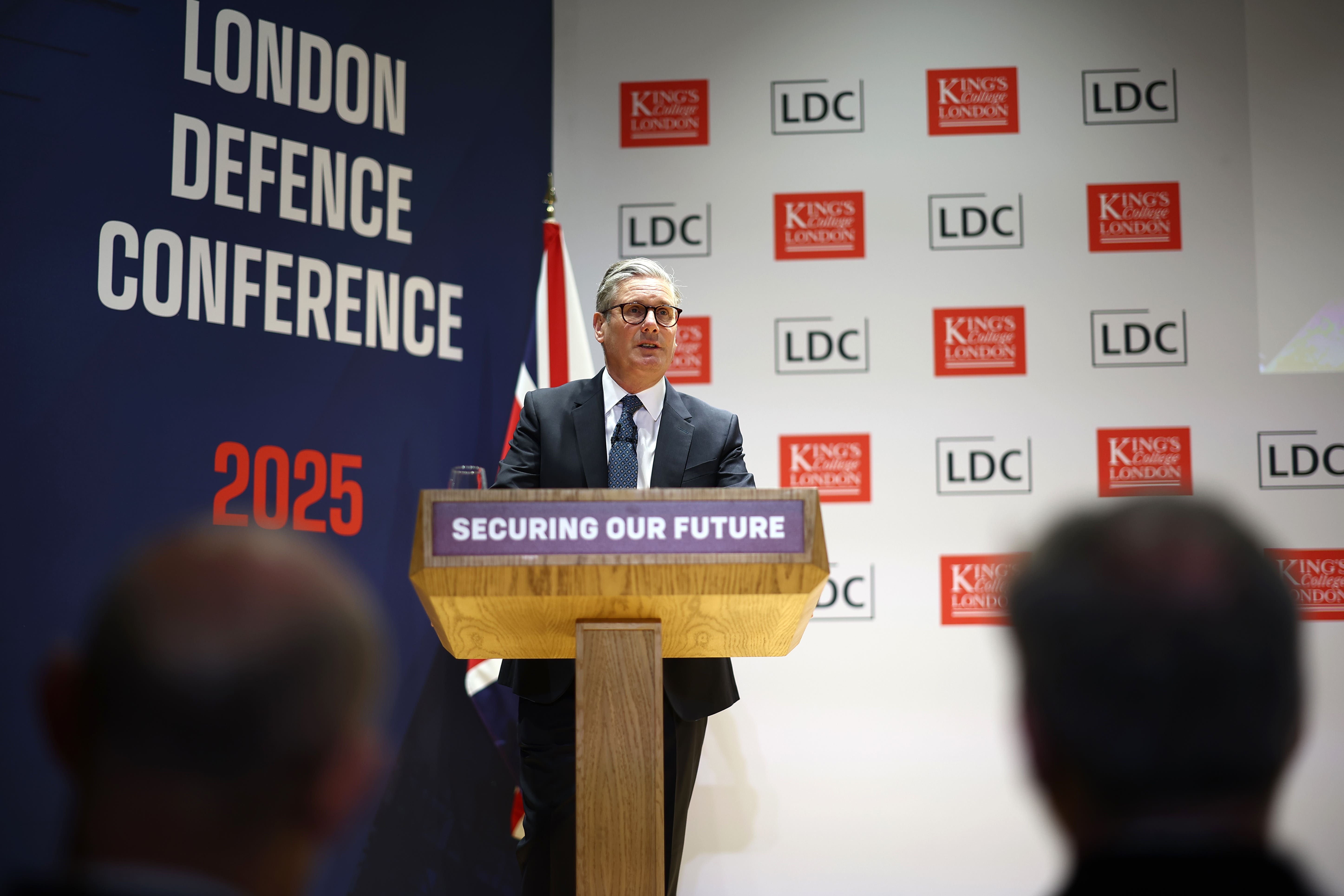 Prime Minister Sir Keir Starmer has said the hike in defence spending will be a boon to companies and workers (Henry Nicholls/PA)