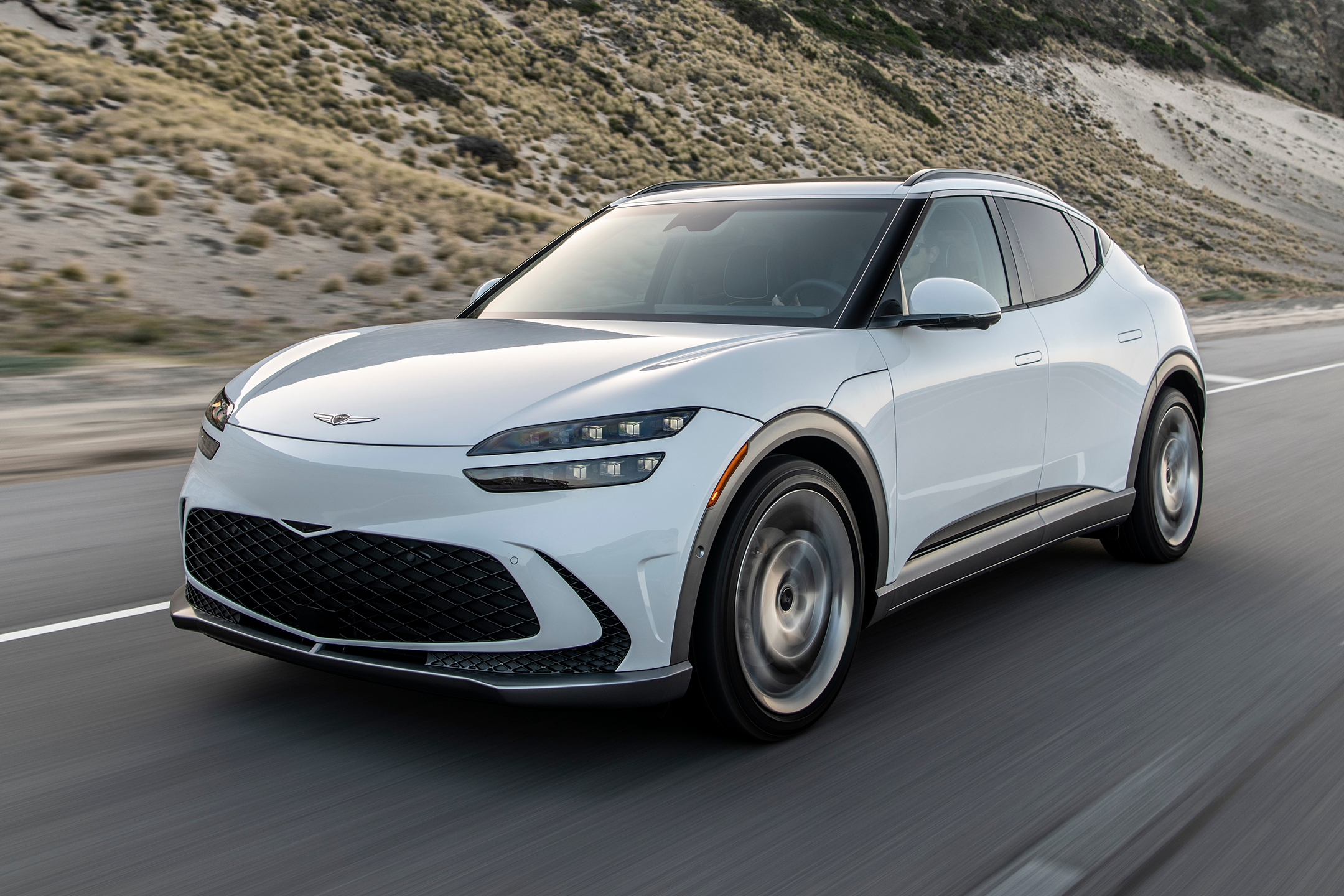 This electric SUV offers distinctive interior packed with tech