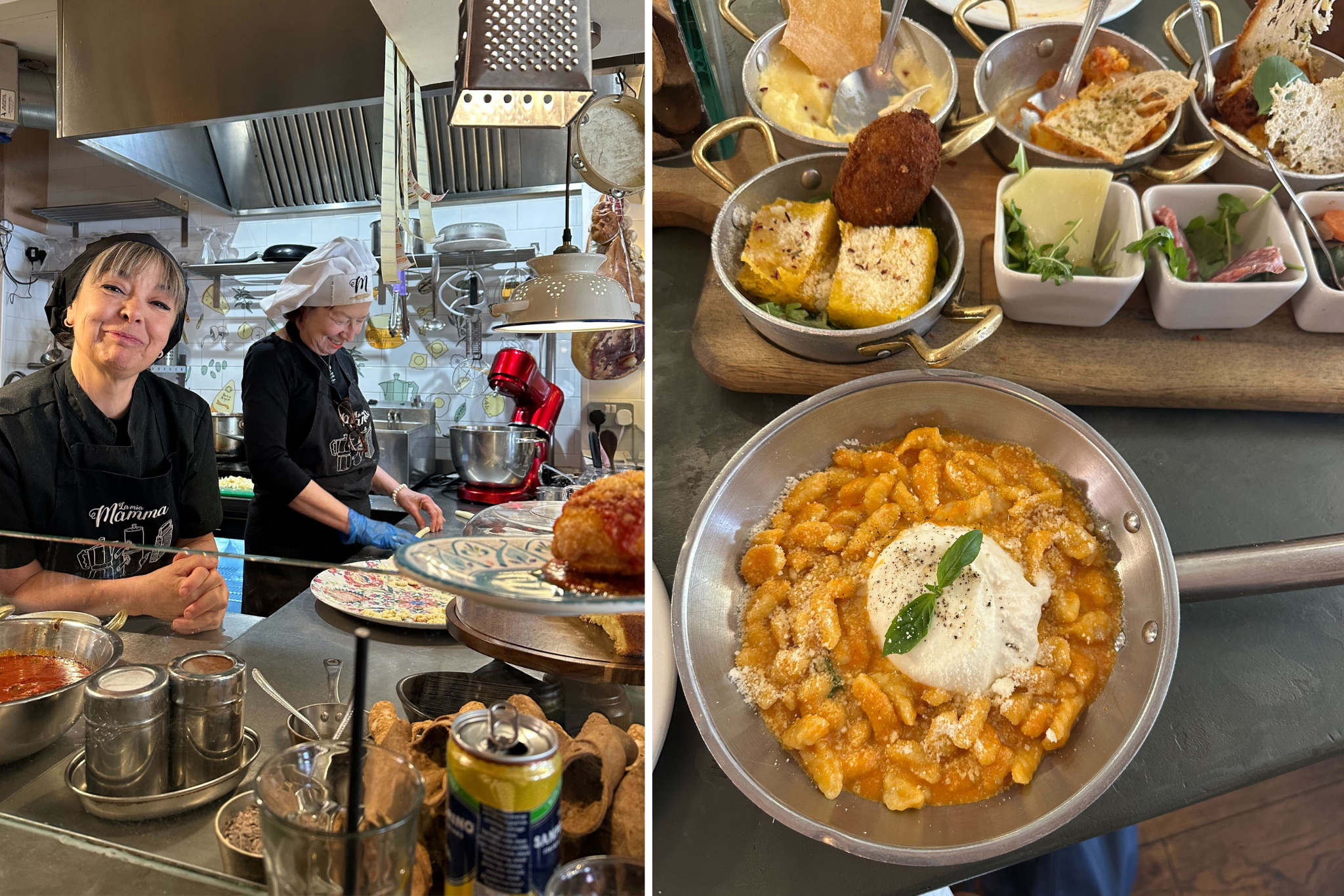  Alessandra and Ida make cavatelli pasta in a Pugliese tomato sauce