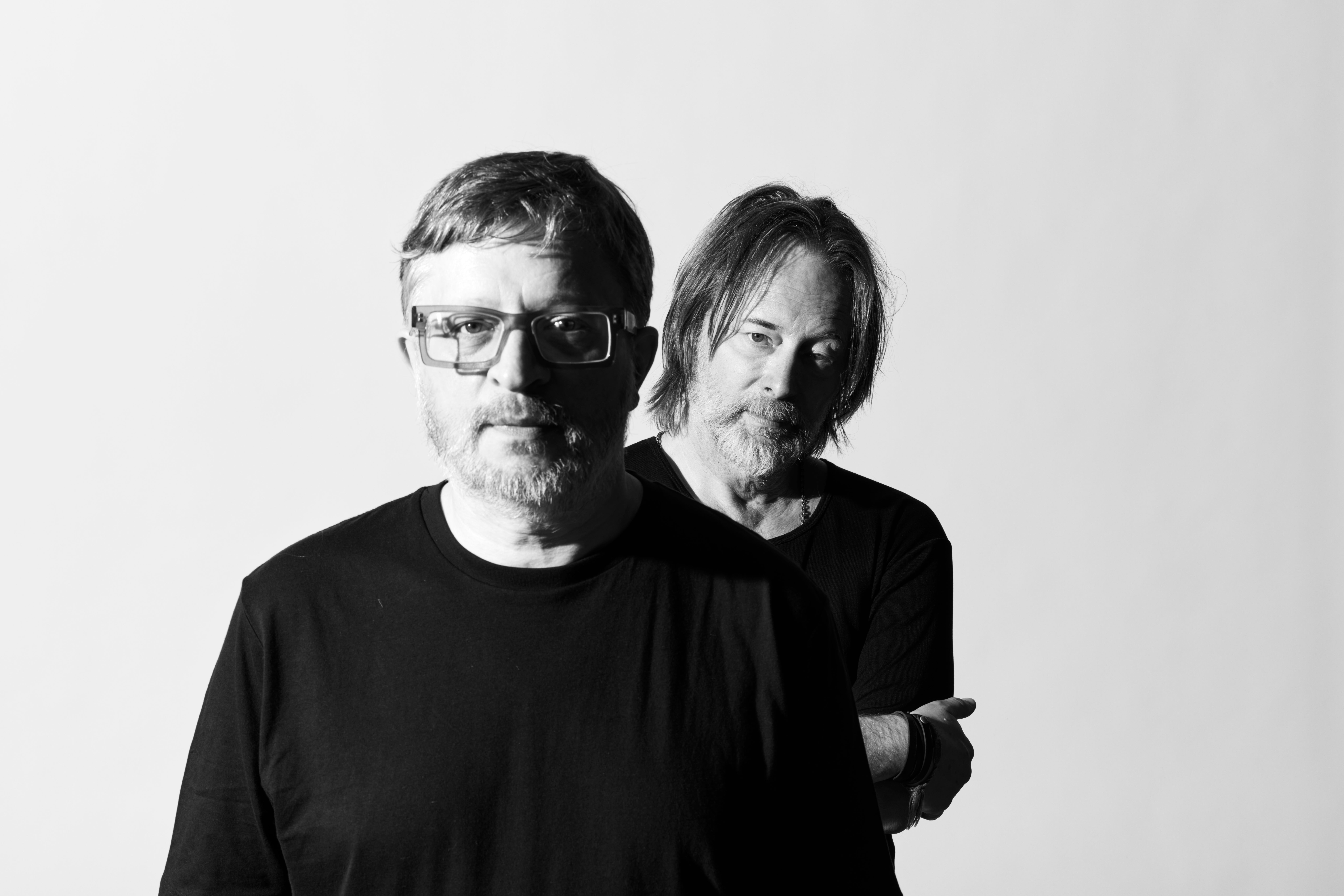 Mark Pritchard (left) and Thom Yorke