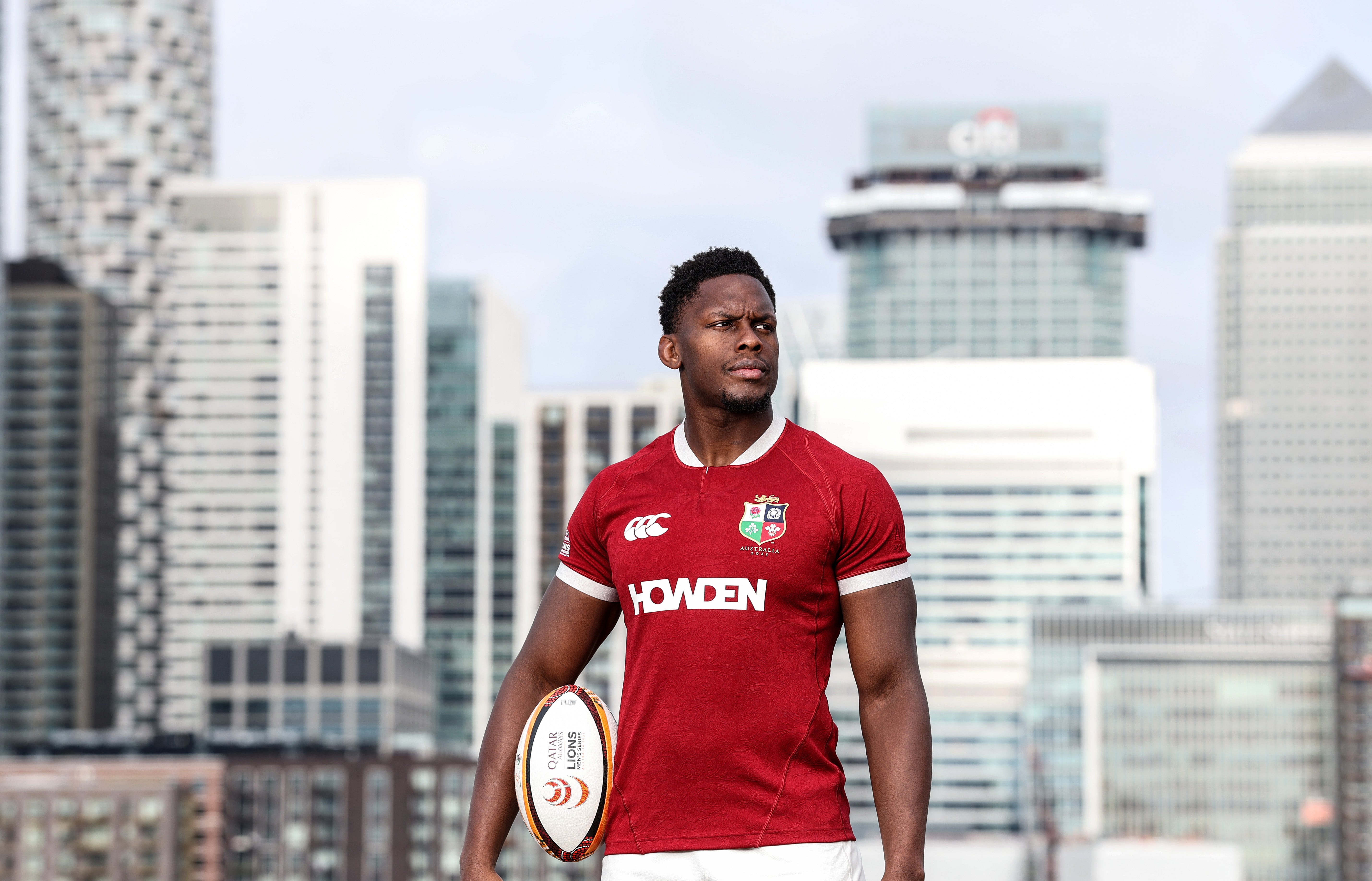 Maro Itoje has been named captain of the British and Irish Lions
