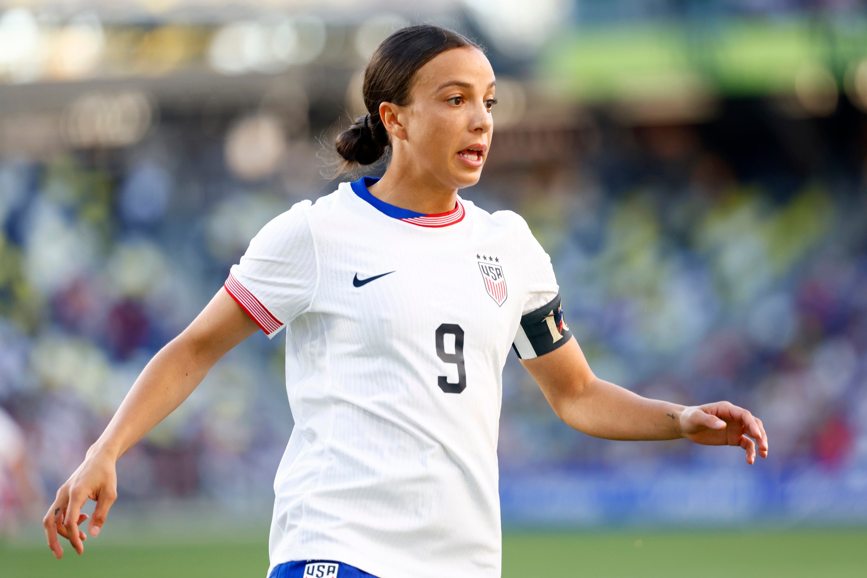Mallory Swanson #9 of United States