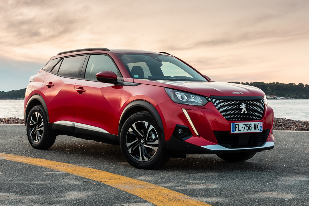 A newer Peugeot e-2008 with a larger battery arrived in 2023