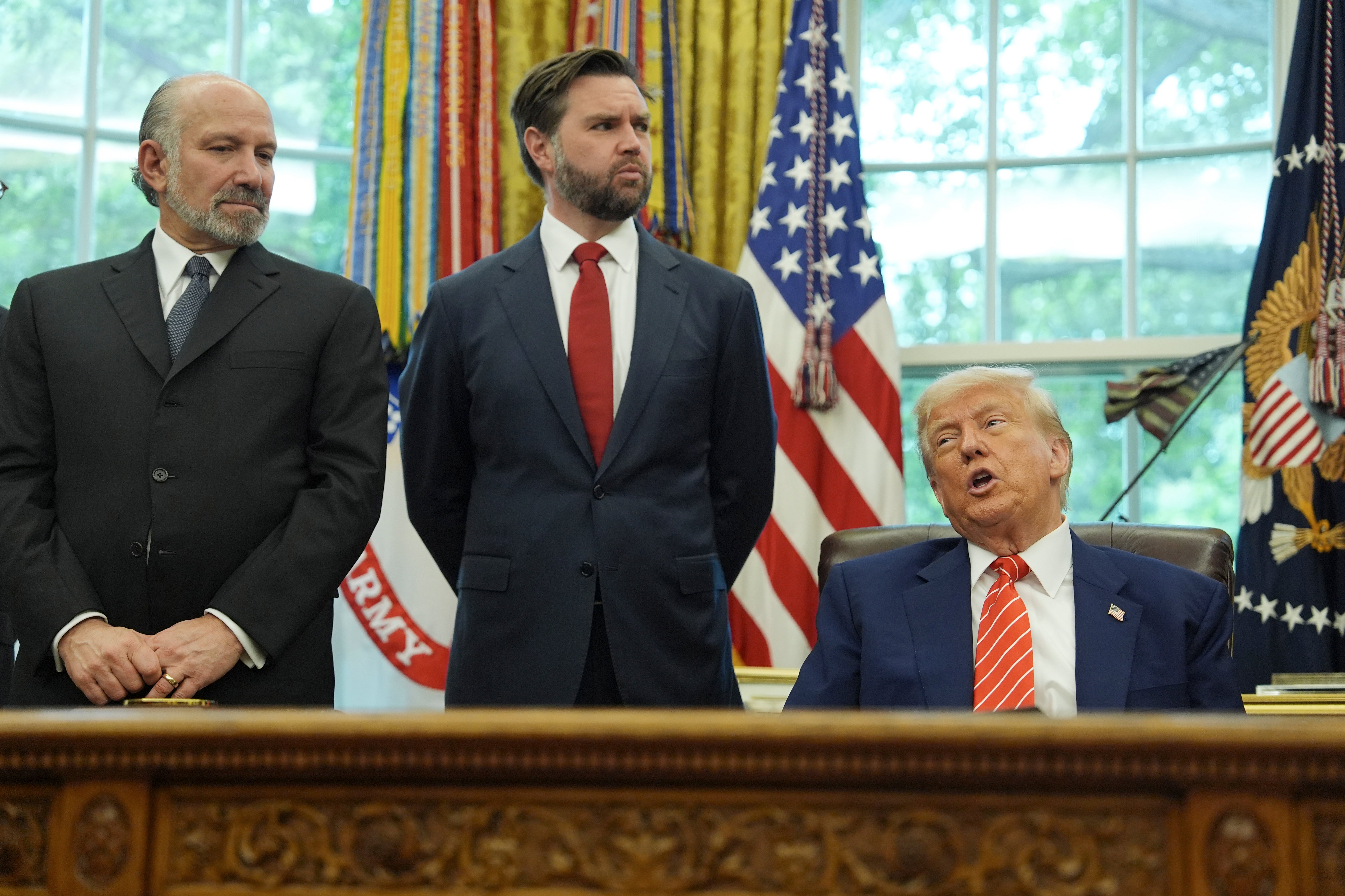 Donald Trump and JD Vance have praised Robert Prevost, now Pope Leo