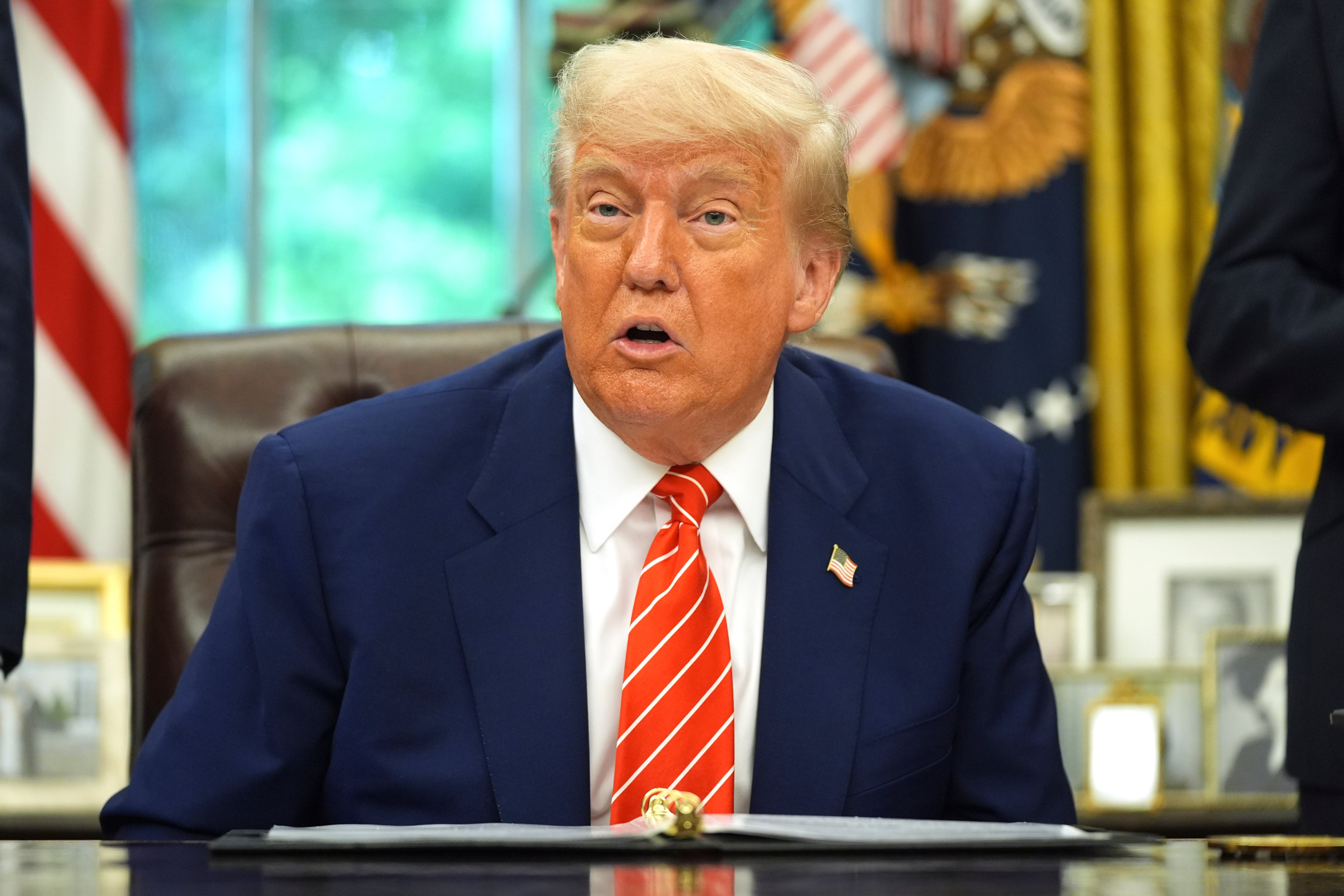 Unlike Emmanuel Macron, the US president will reportedly not be given the opportunity to address parliament