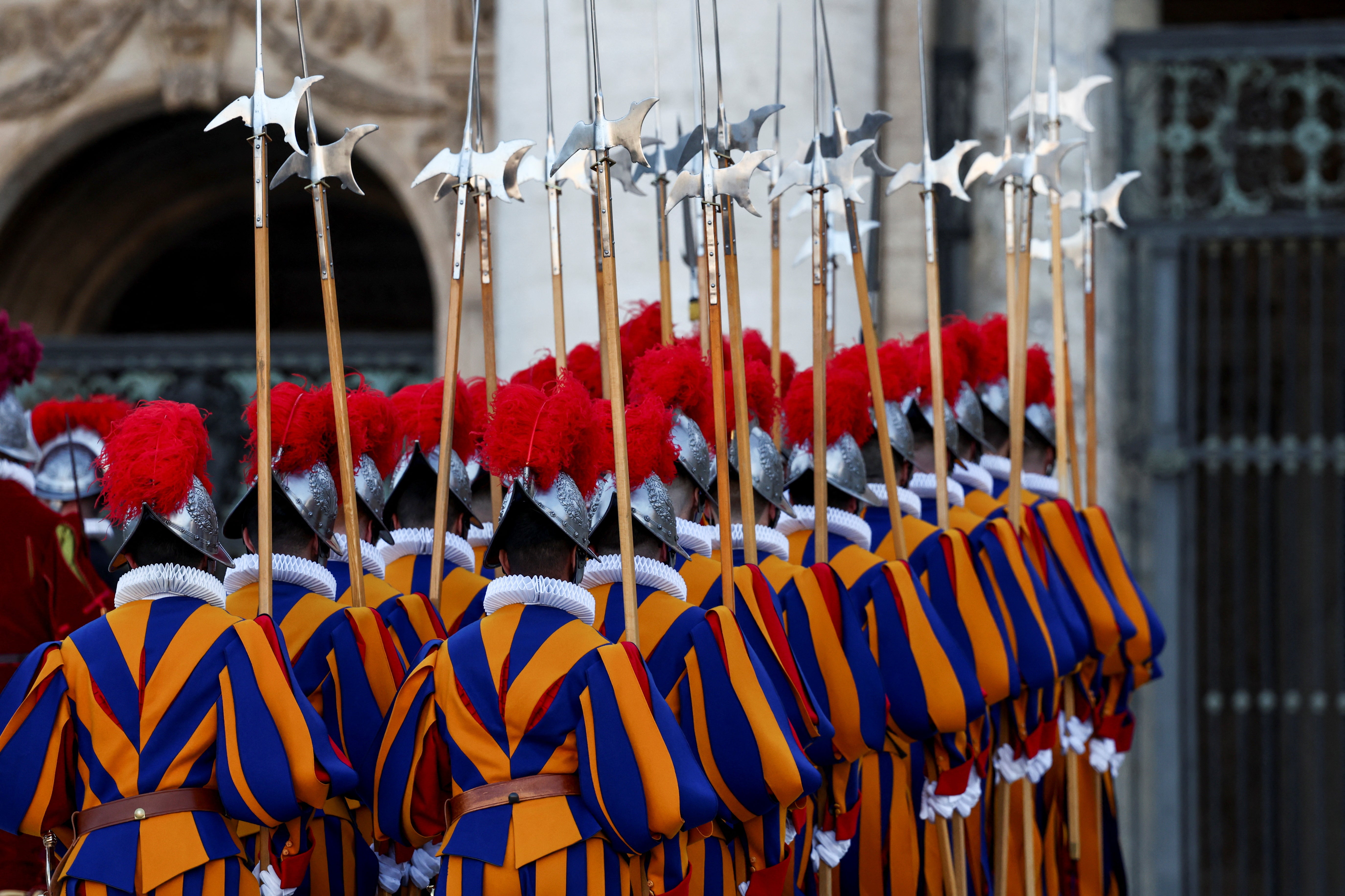 Founded in 1506, the Pontifical Swiss Guard is the world’s oldest standing military corps and is charged with protecting the Pope