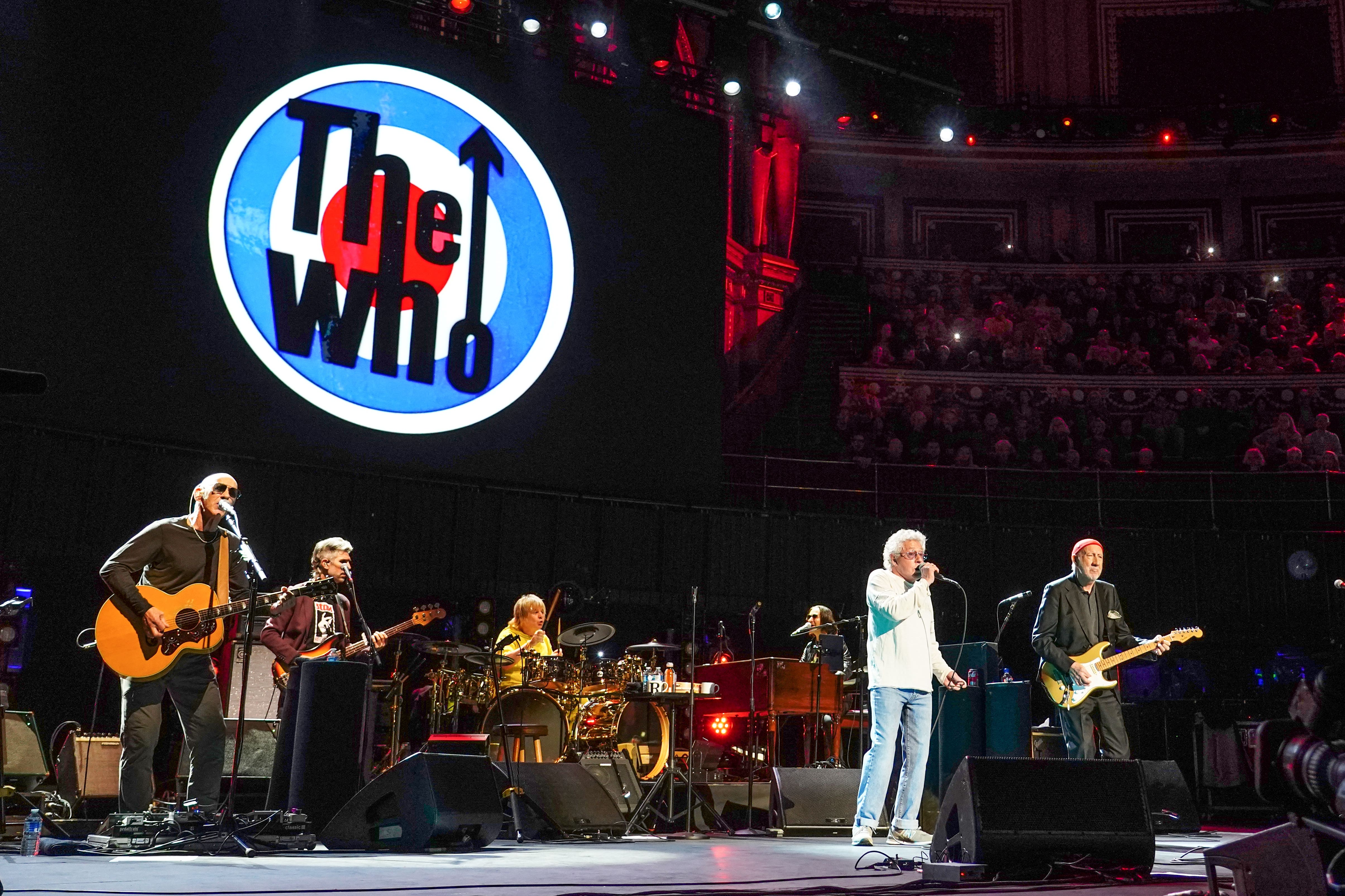 The Who’s Pete Townshend and Roger Daltrey have said they no plans for a farewell tour of the UK (Ian West/PA)
