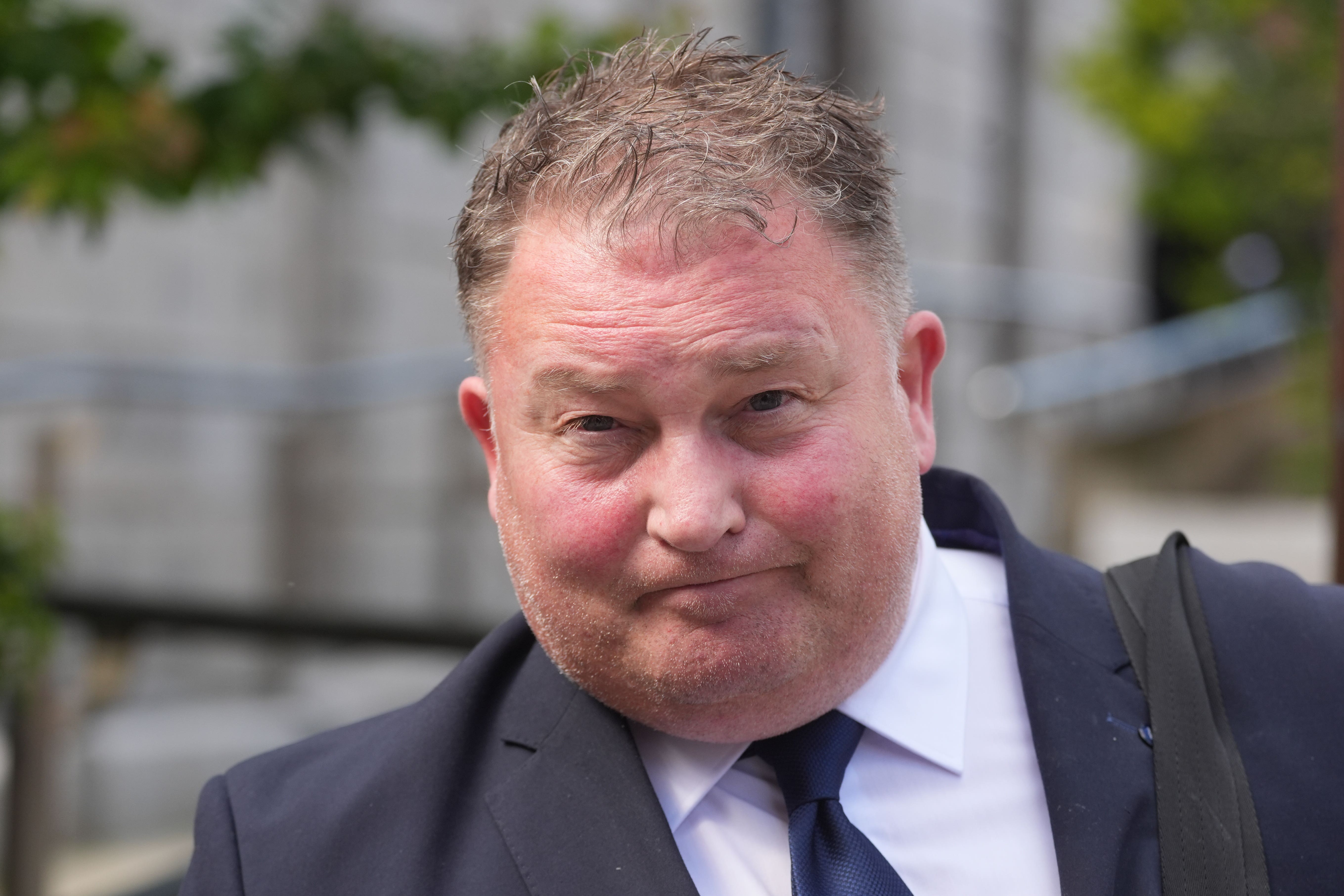 Solicitor Ciaran Shiels outside the High Court in Dublin (Brian Lawless/PA)