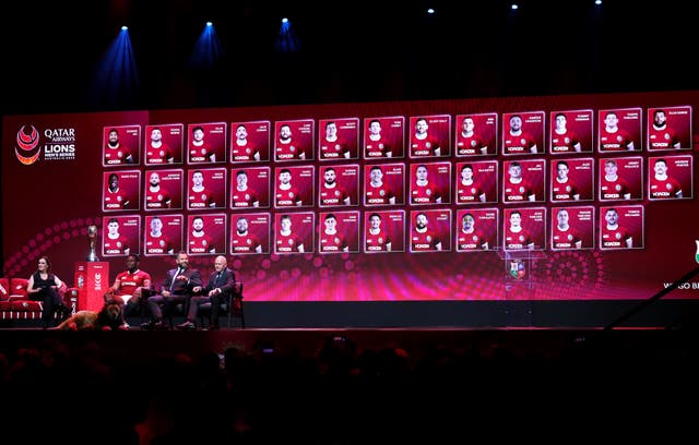 <p>The British and Irish Lions squad has been revealed</p>