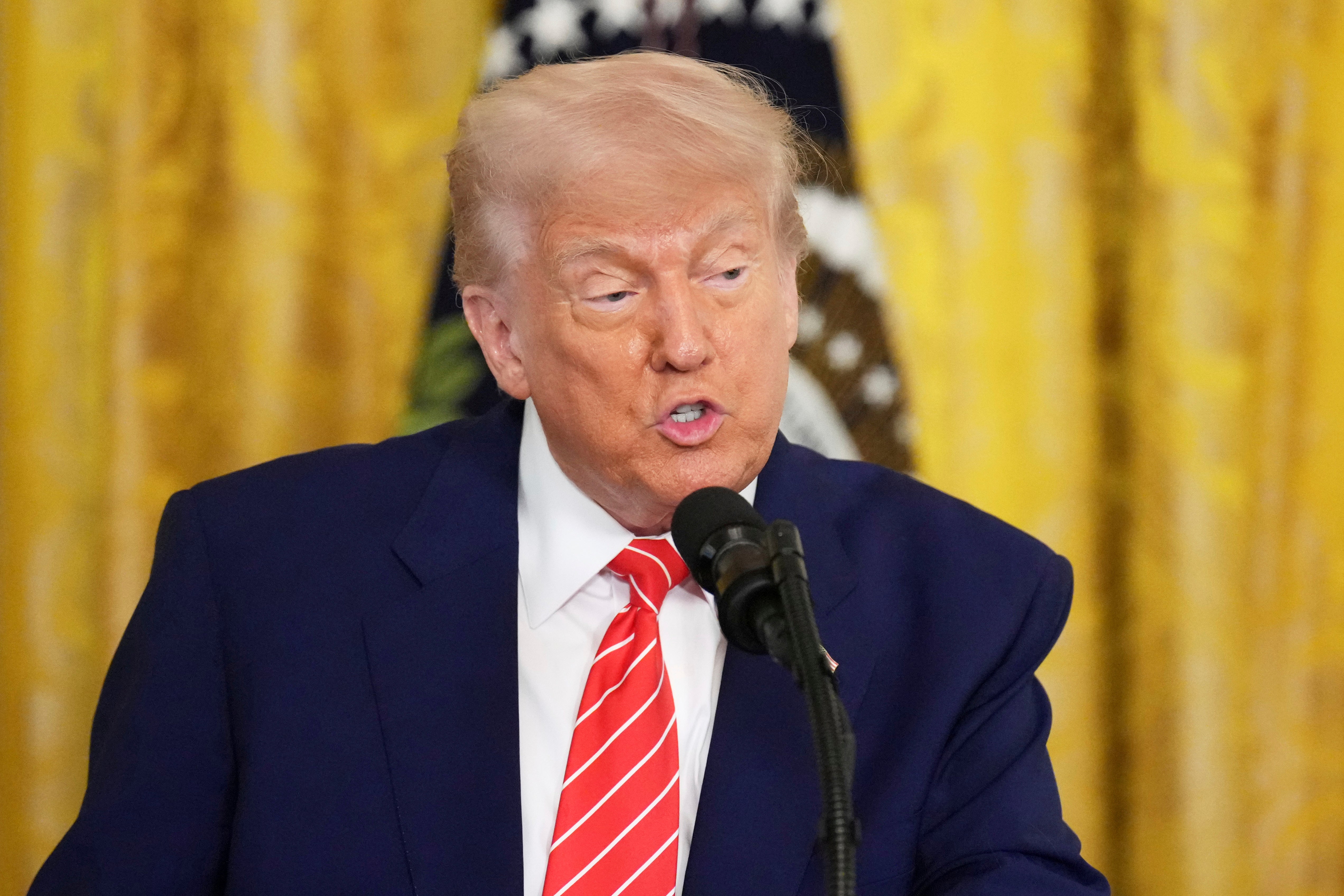 ‘Congratulations to Cardinal Robert Francis Prevost, who was just named Pope. It is such an honor to realize that he is the first American Pope. What excitement, and what a Great Honor for our Country,’ Trump said