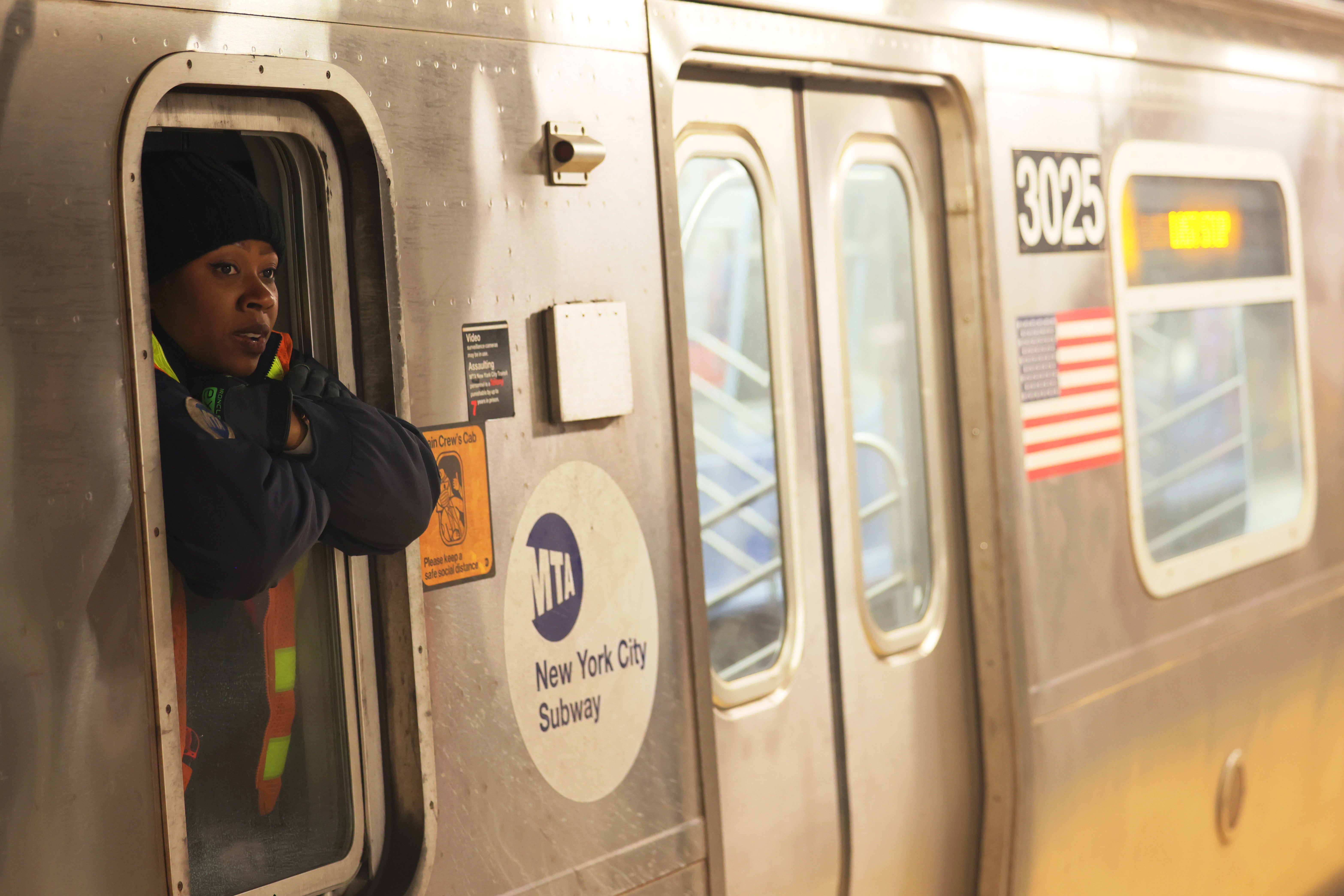 A woman, identified as Nyisha Wade, 48, is accused of choking a 20-year-old commuter Tuesday on the NYC subway.