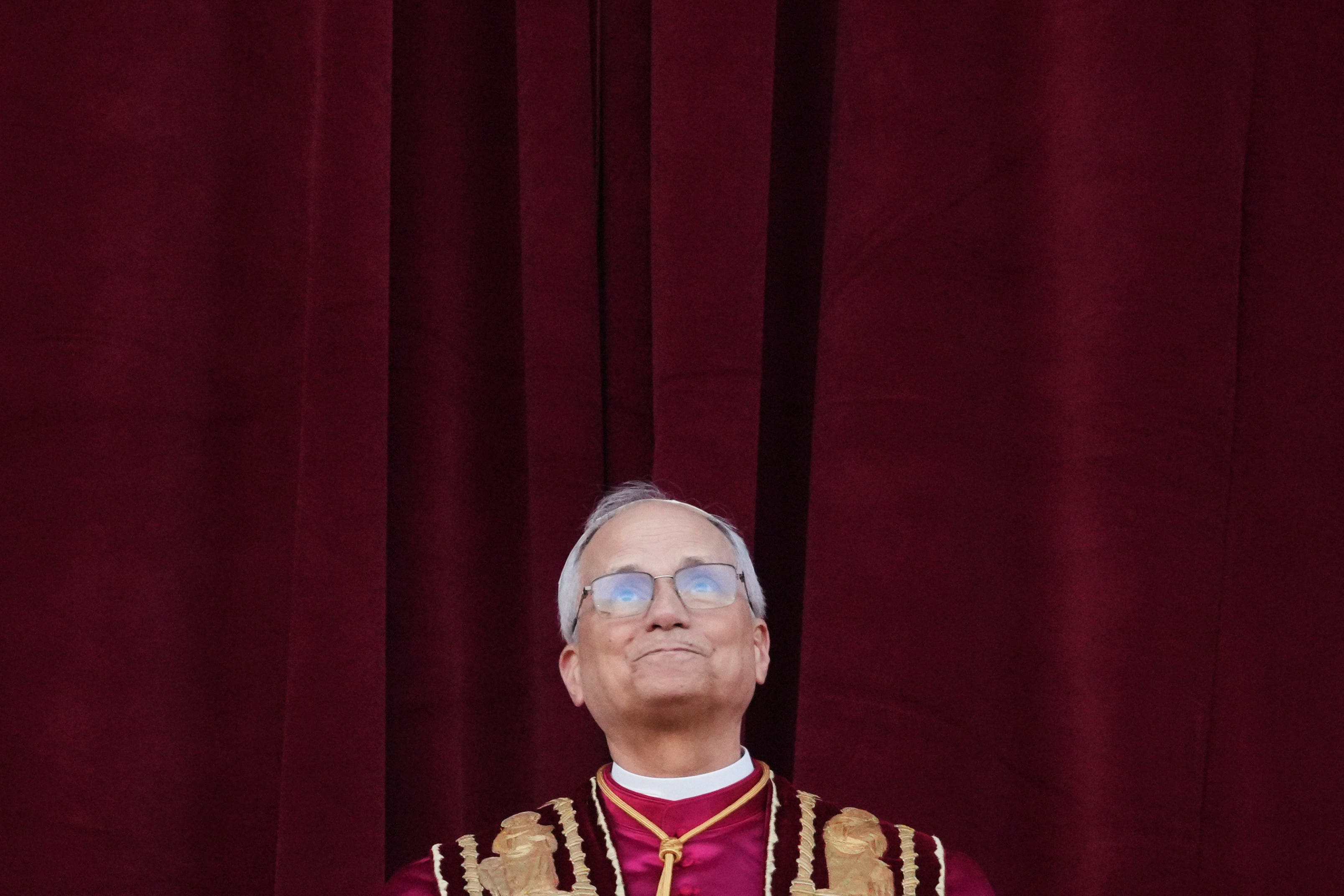 Newly elected Pope Leo XIV (Alessandra Tarantino/AP)