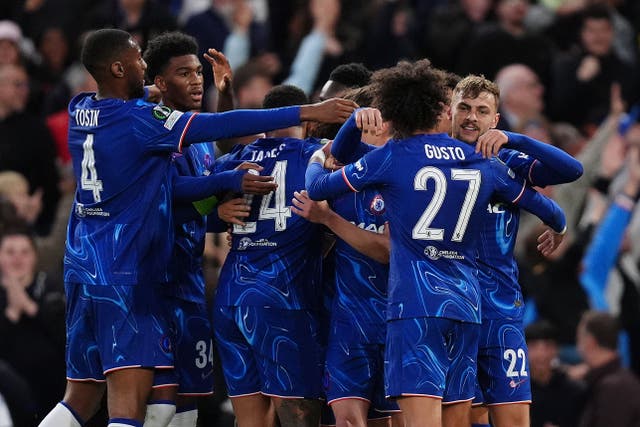 <p>Chelsea are into the Conference League final</p>