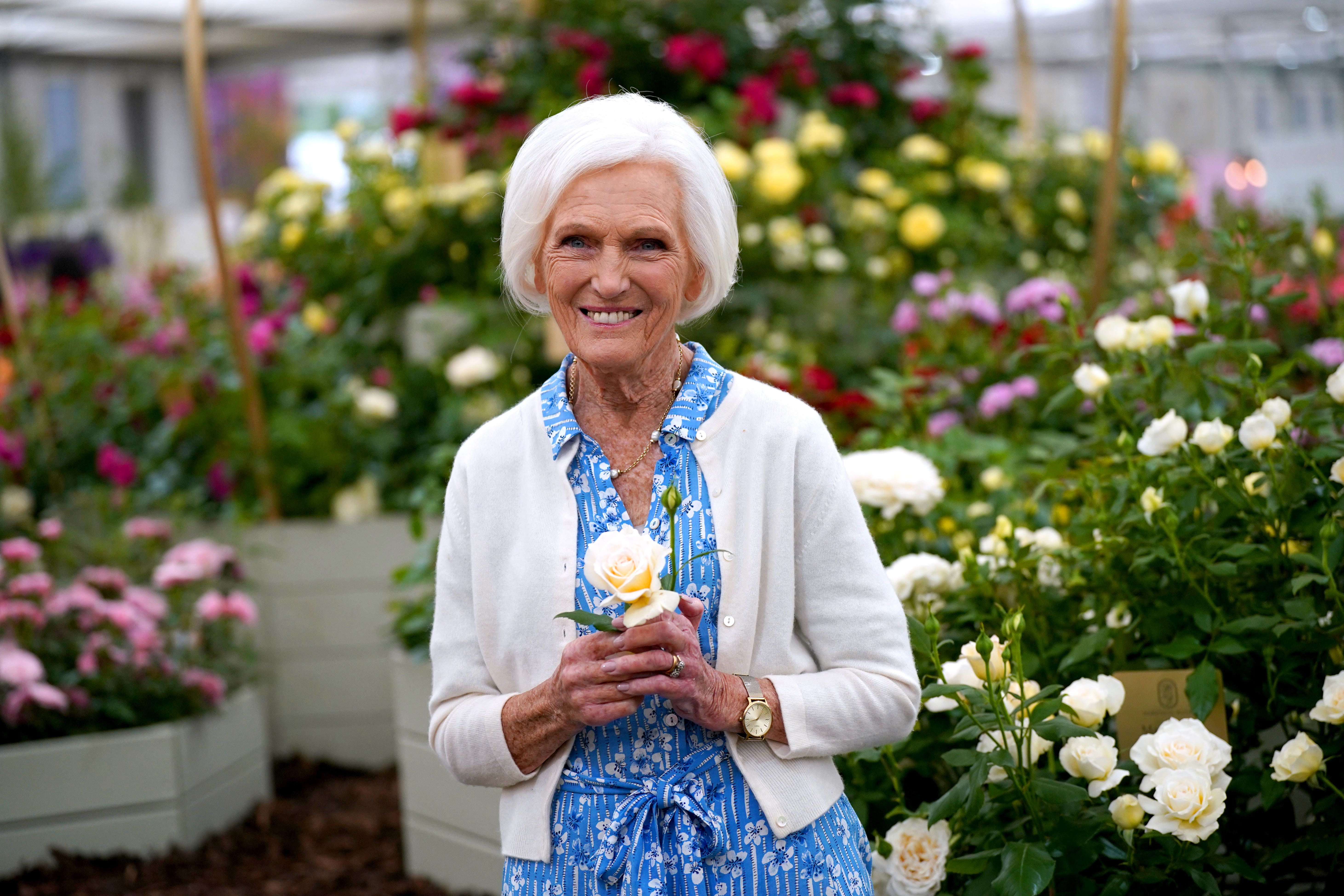 The 90-year-old is best known for her role as a judge on The Great British Bake Off