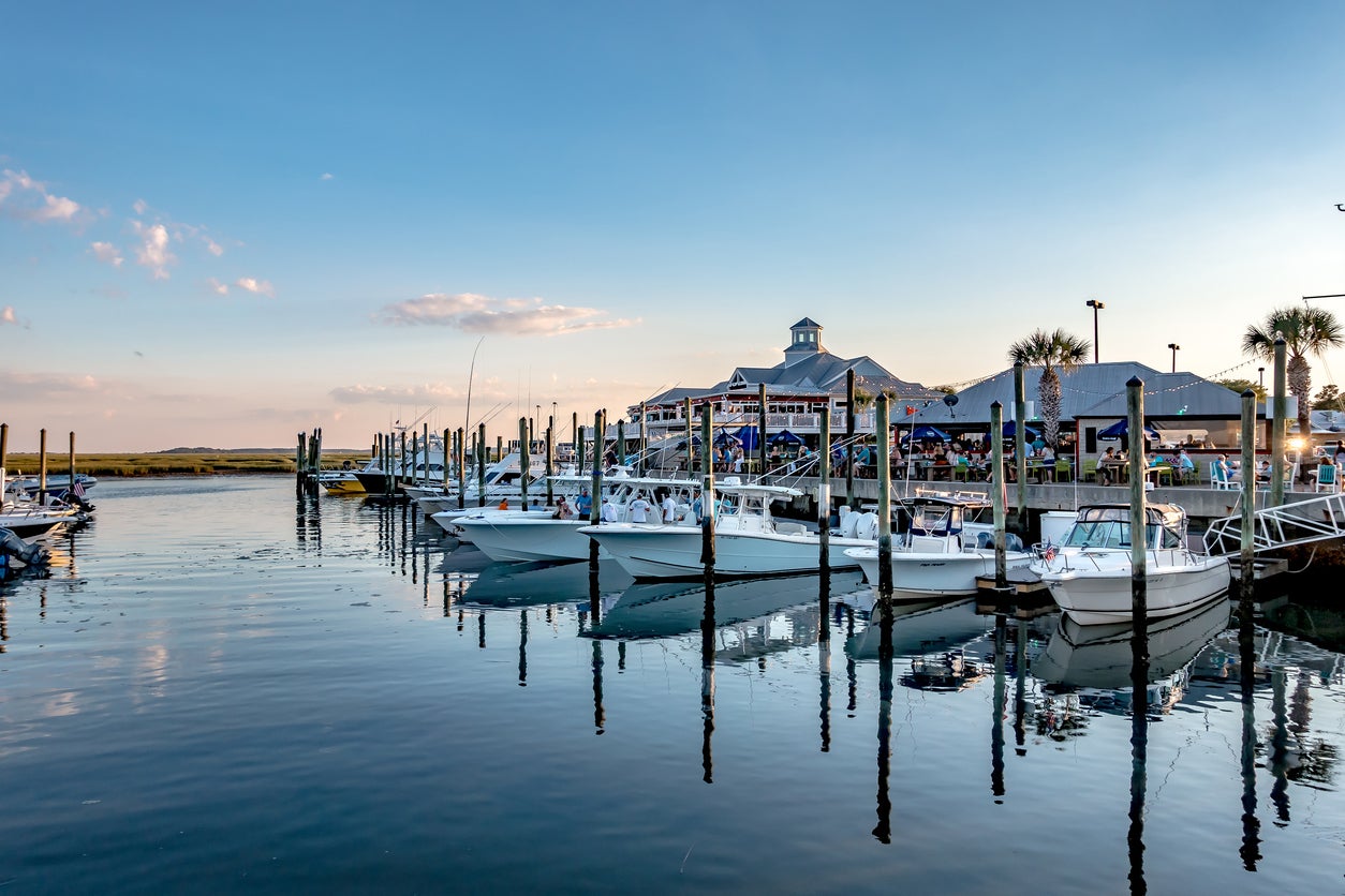 Murrells Inlet, to the south of Myrtle Beach, is a culinary haven
