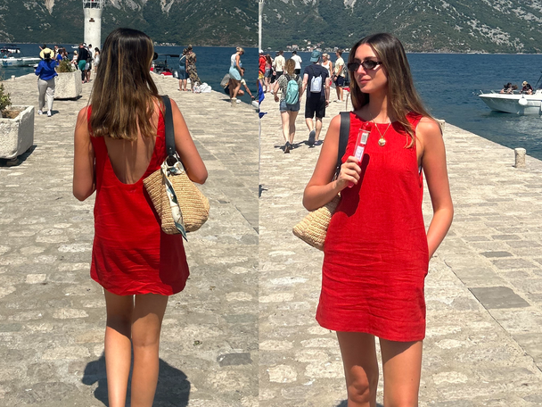 FREE PEOPLE RED DRESS