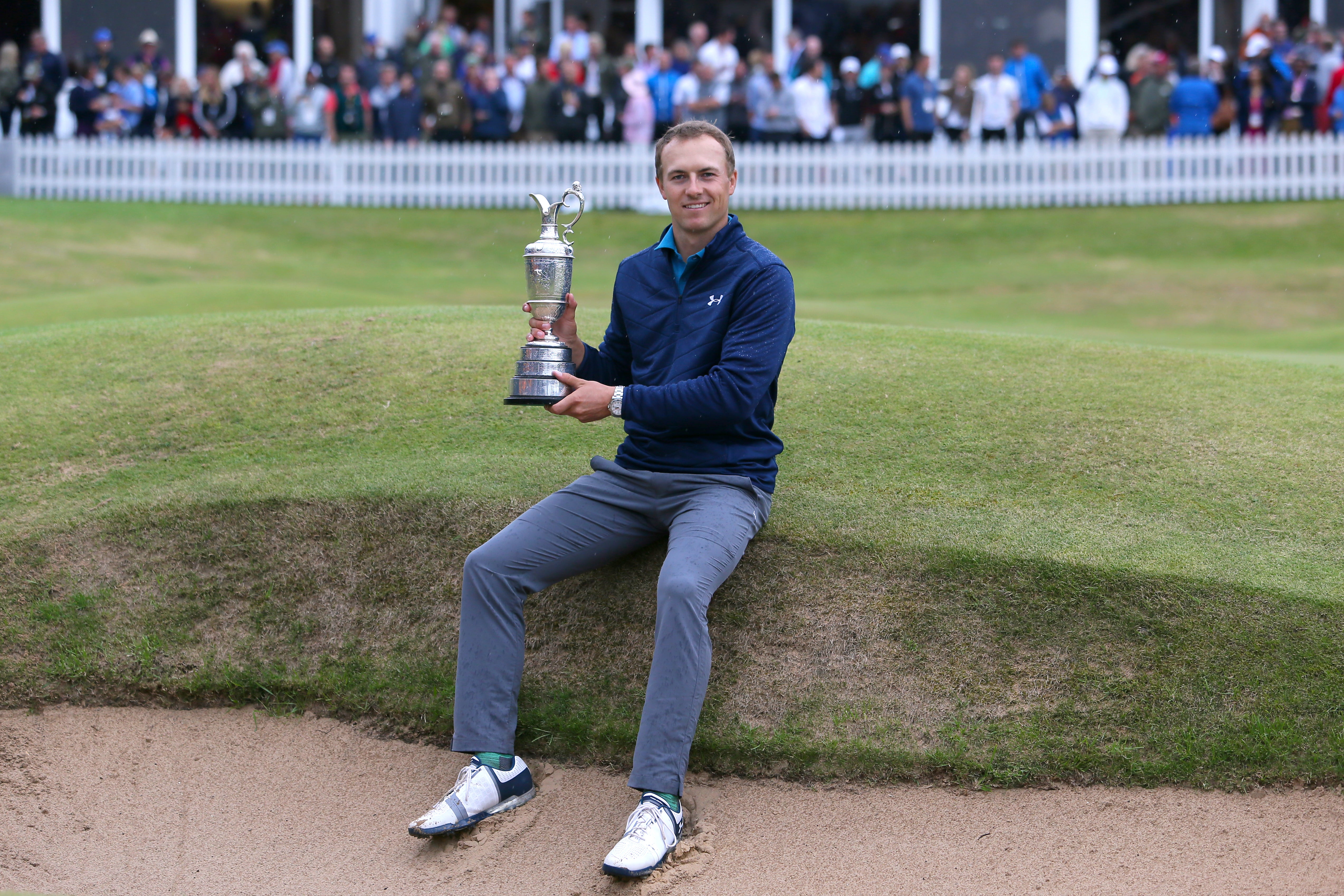It is eight years since Jordan Spieth won the Open