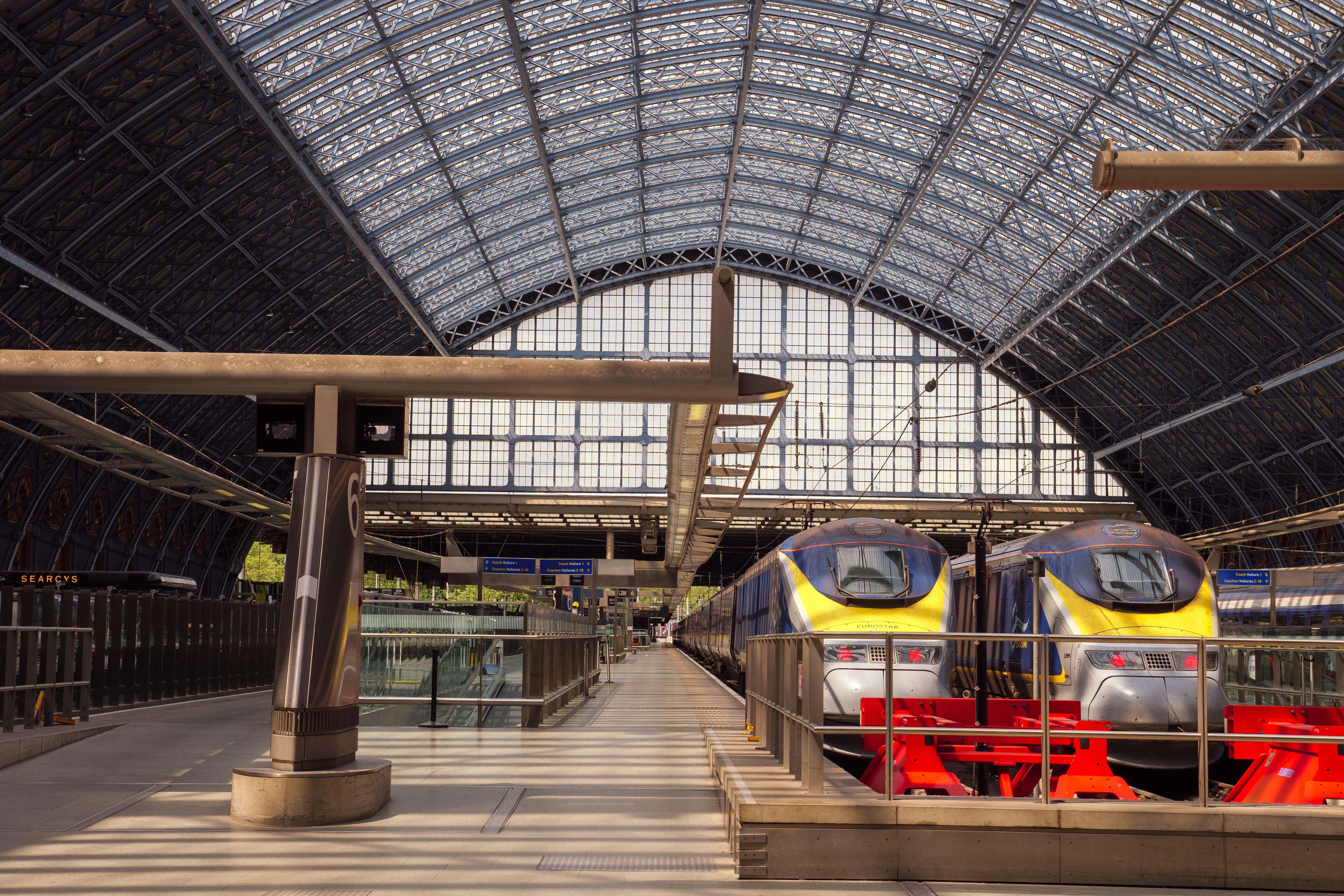 Most passengers travelling by rail between St Pancras and Switzerland change trains and stations in Paris (Alamy/PA)