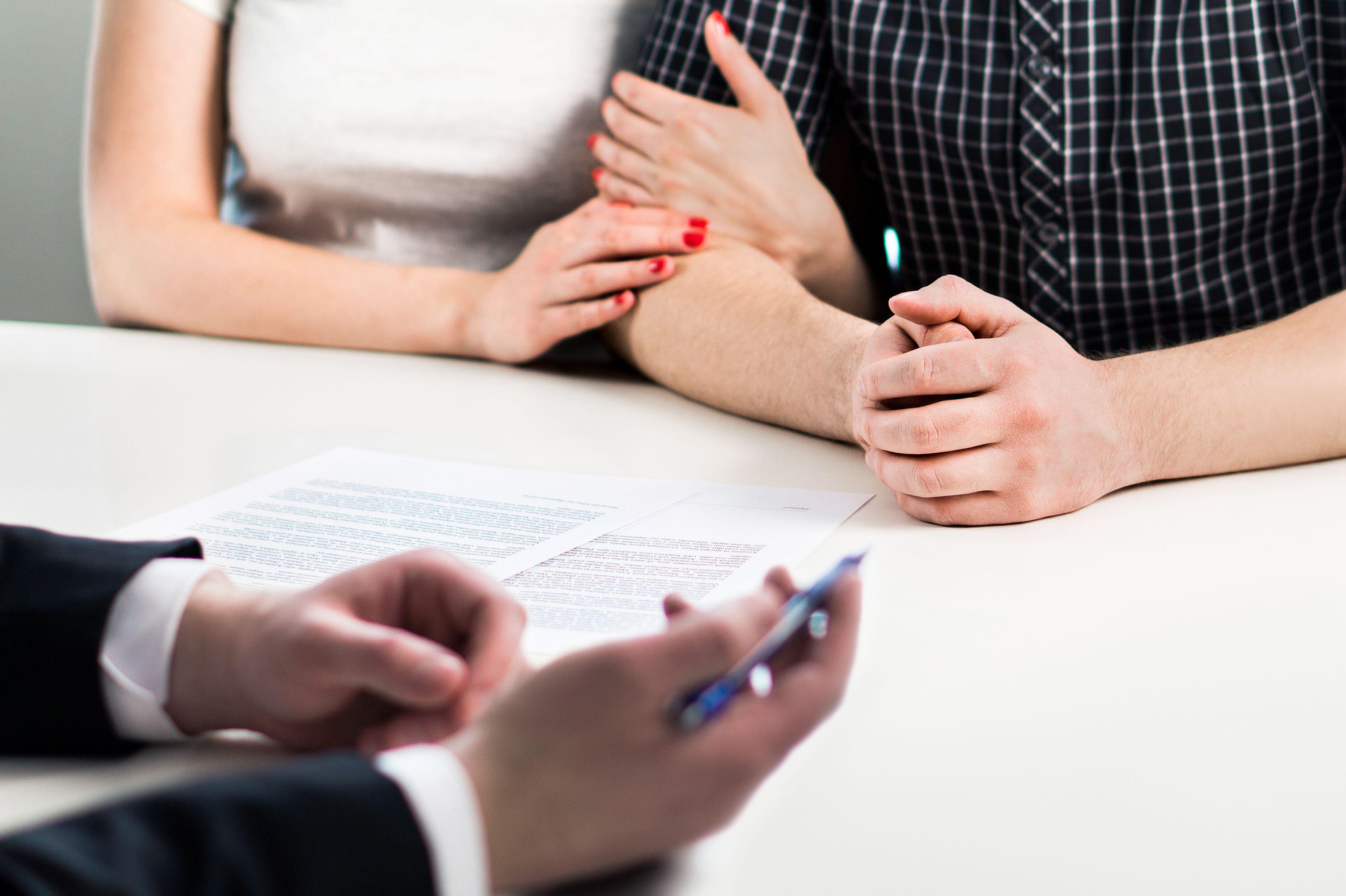 Couples often sign a prenup before they get married