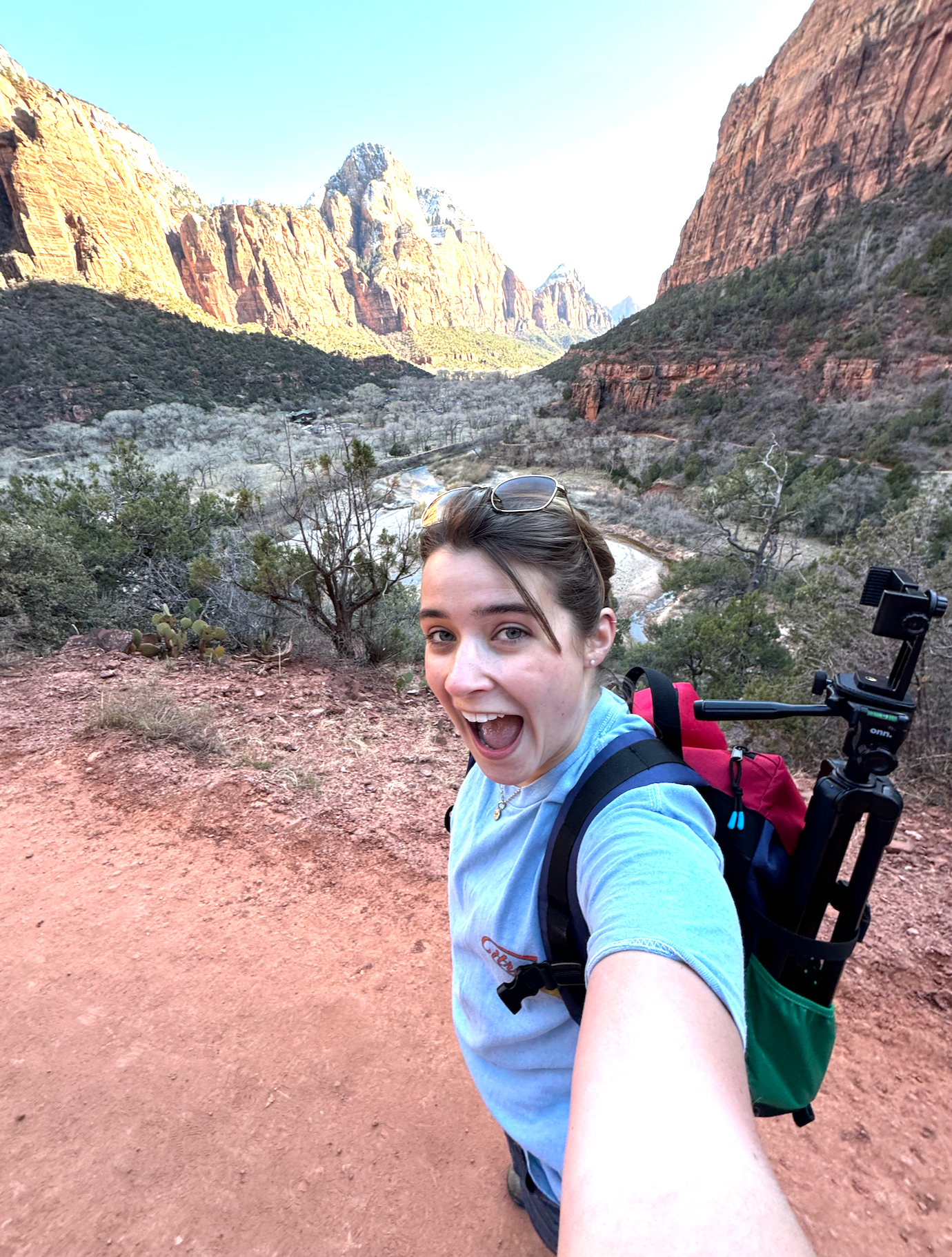 Tati explores Utah's Zion National Park