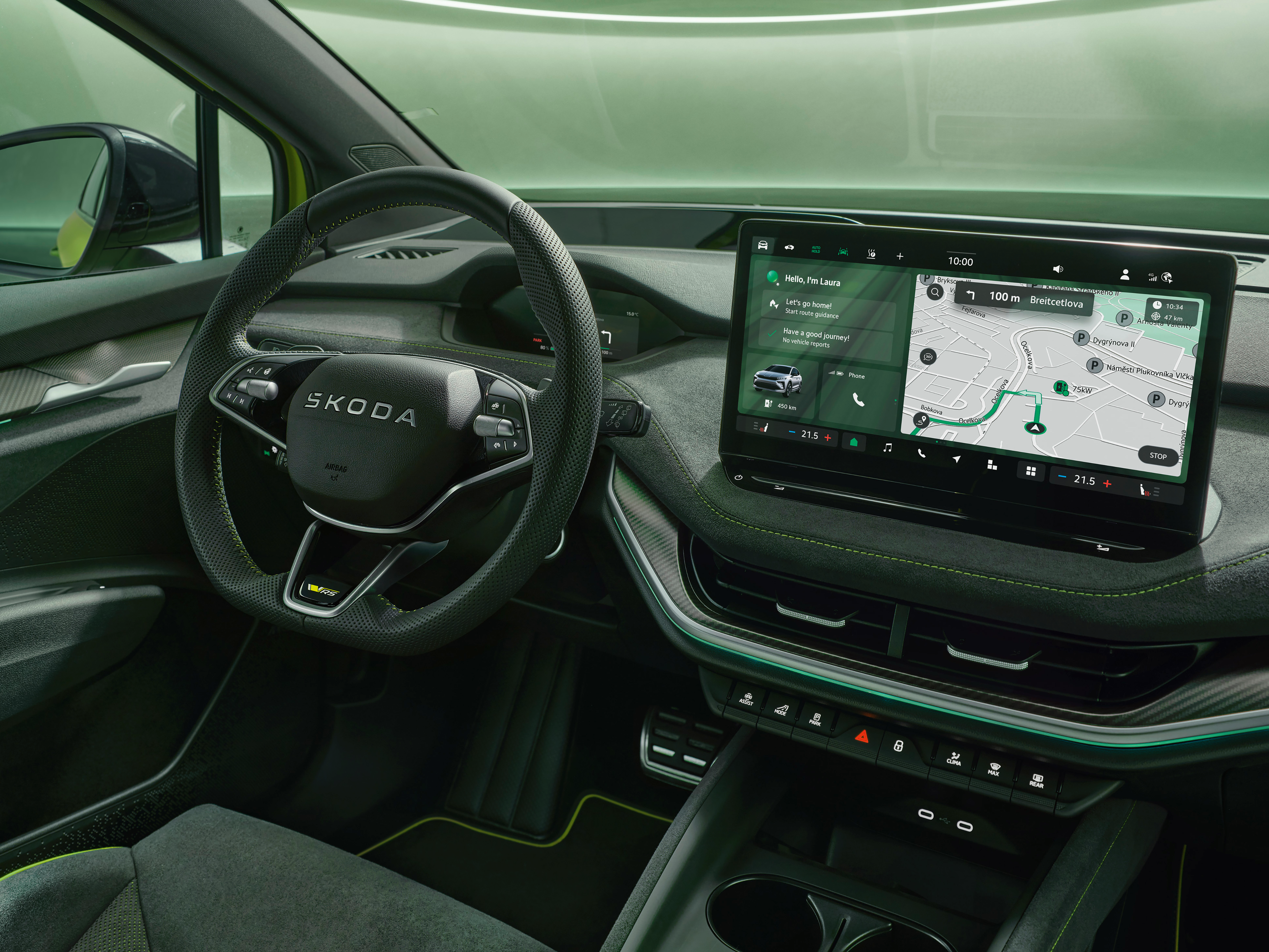 Both vRS models get a 13in infotainment system and head-up display with augmented reality as standard