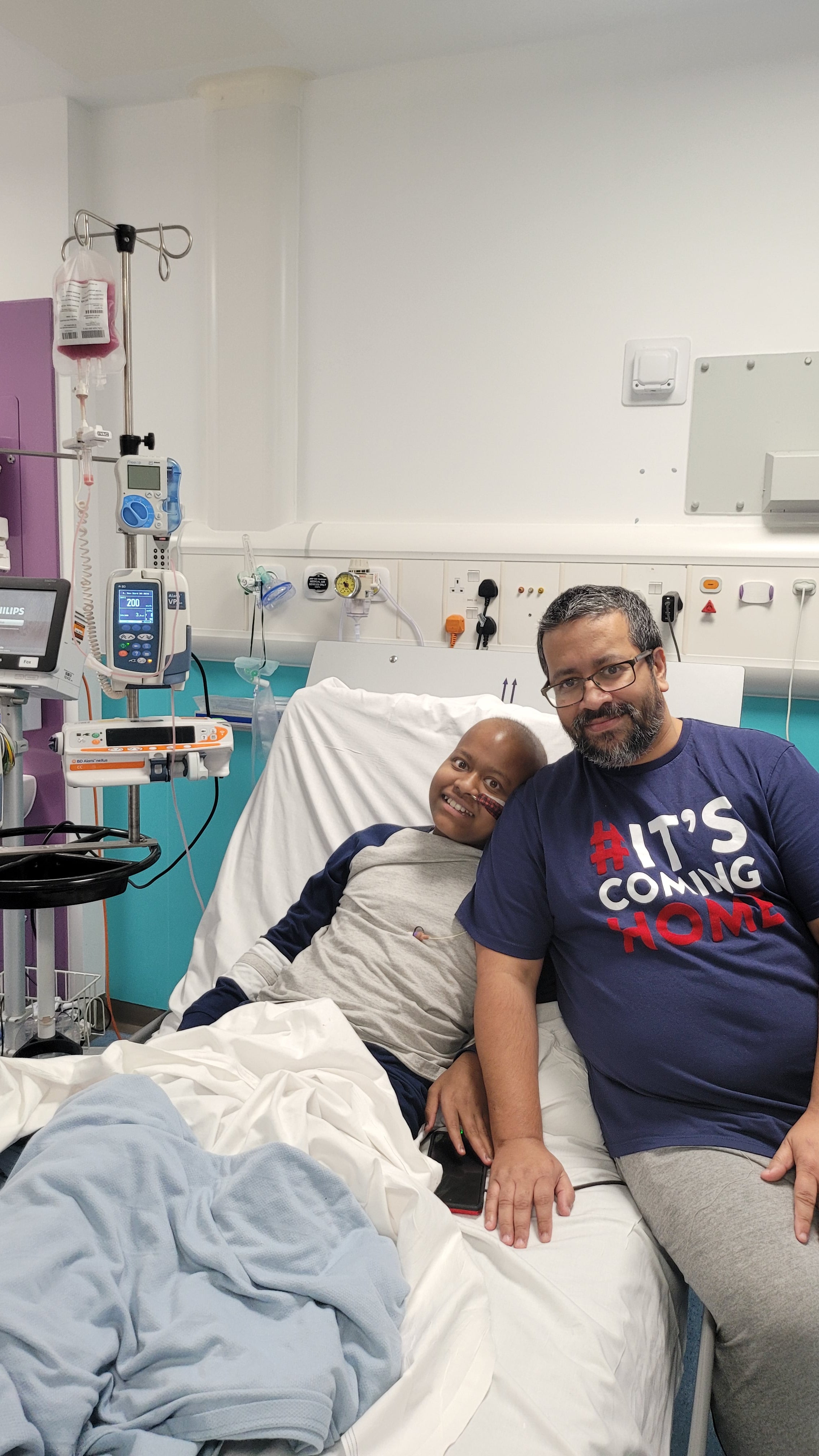 His father, Niaz, 51, said his son had undergone several courses of antibiotics but symptoms of an infection, including some bleeding from his ears, kept returning