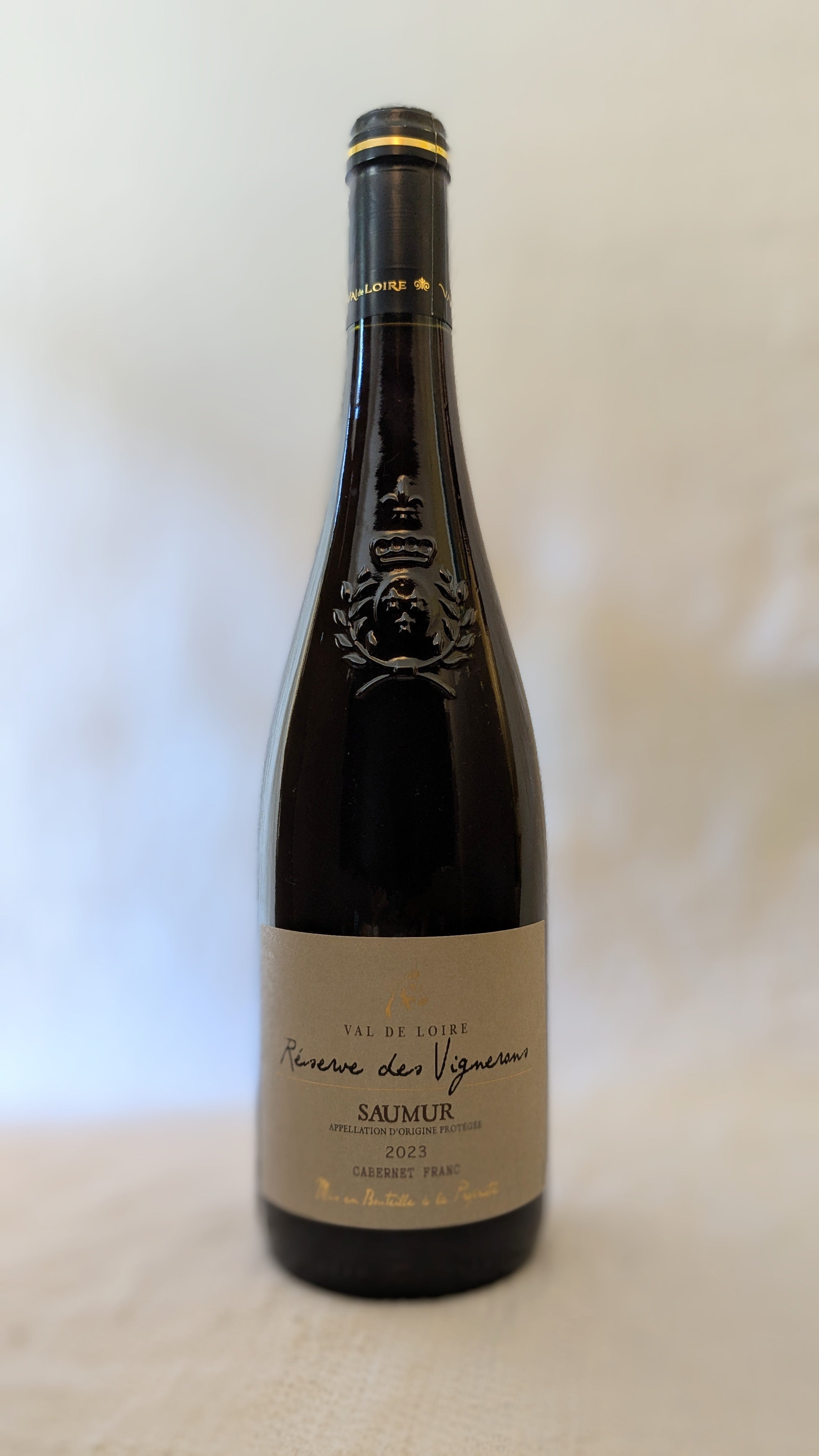 Réserve des Vignerons, Saumur Cabernet Franc, Loire, France 2023