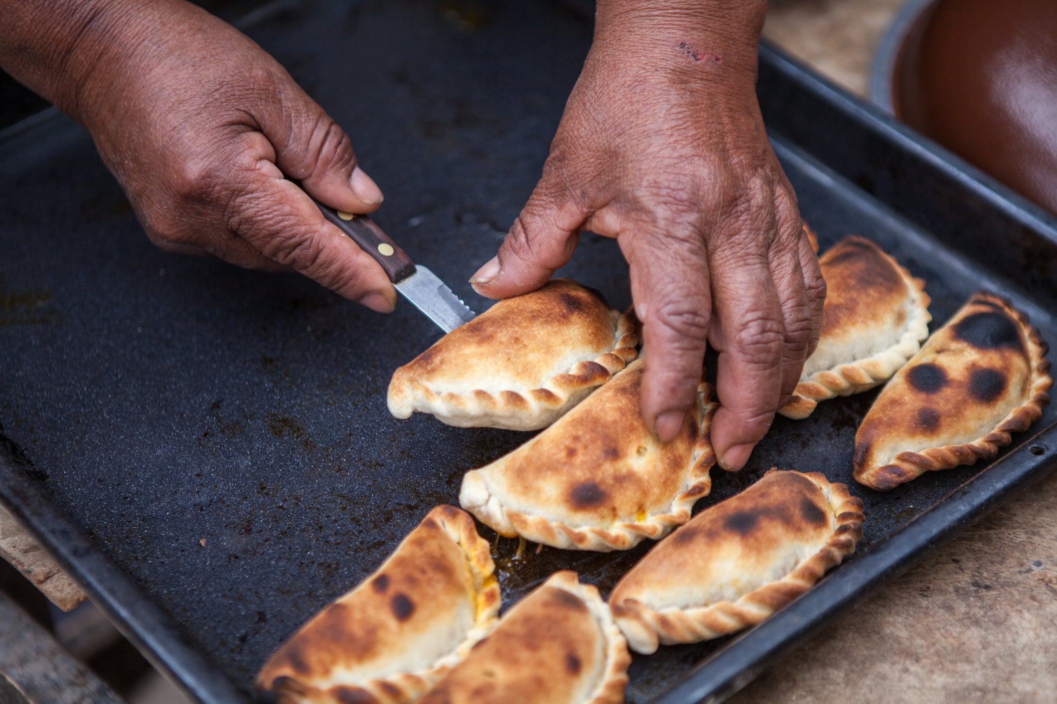 Salta in Argentina is one of many places to stop by for an empanada
