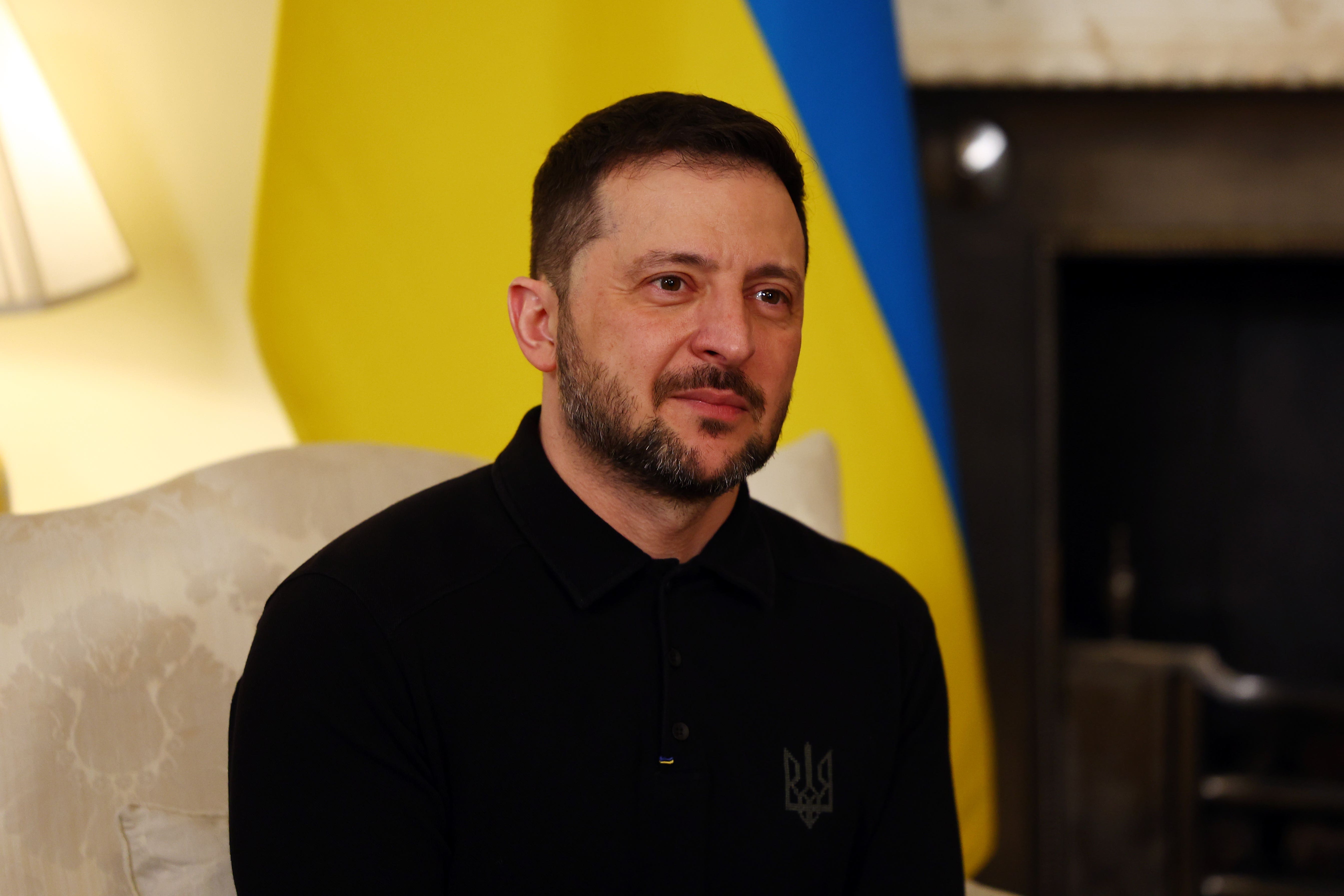 Ukraine will host leaders of the coalition of the willing for talks on Saturday, Volodymyr Zelensky has said (Peter Nicholls/PA)