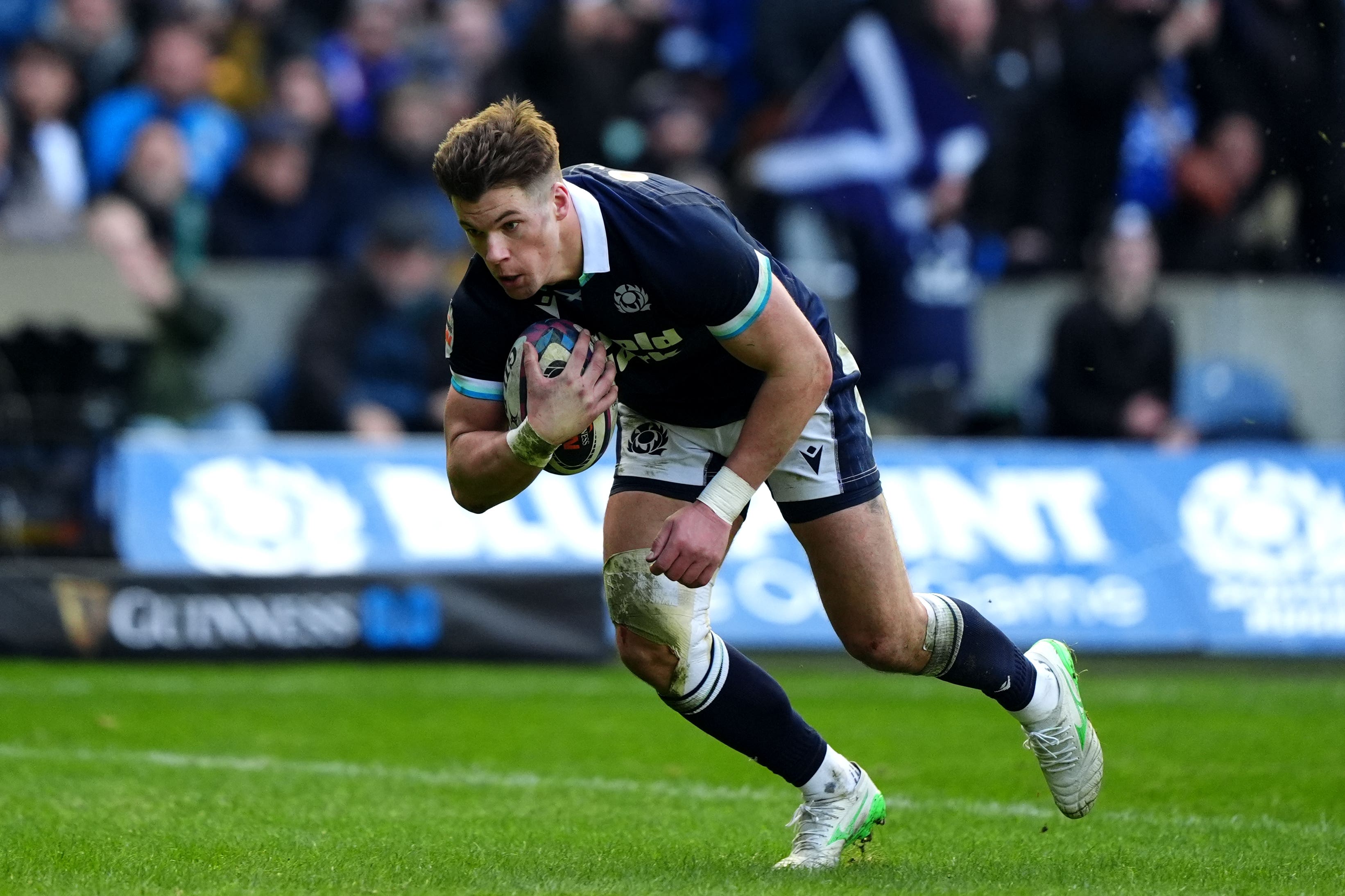 Huw Jones is one of eight Scots in the Lions squad (Andrew Milligan/PA)