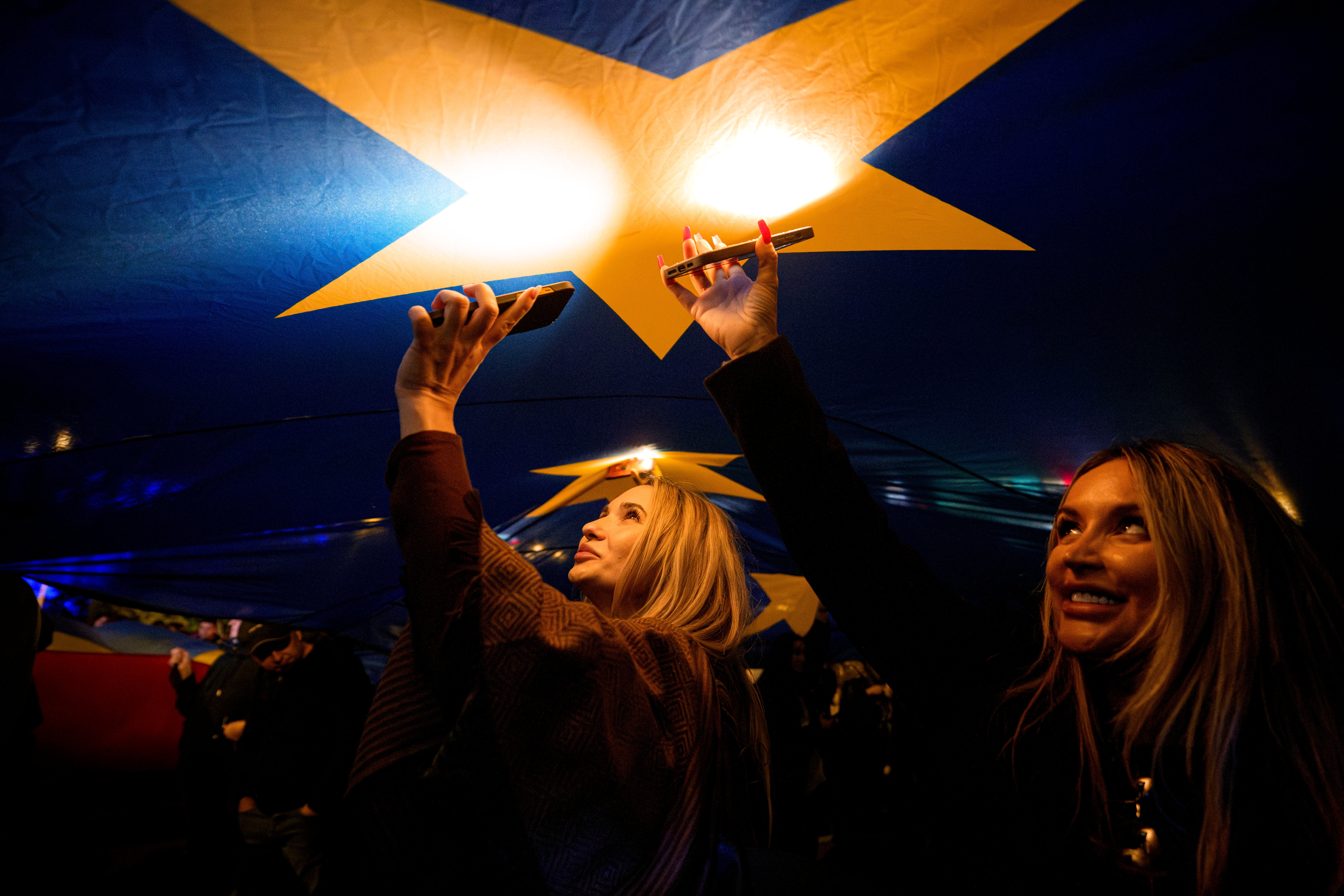 Romania Election Pro-EU Rally
