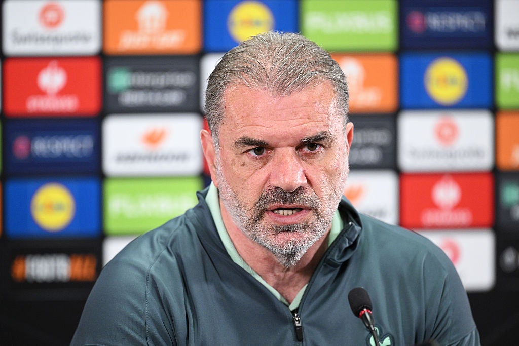 Ange Postecoglou: ‘Man United-Tottenham final will upset people but I don’t care’