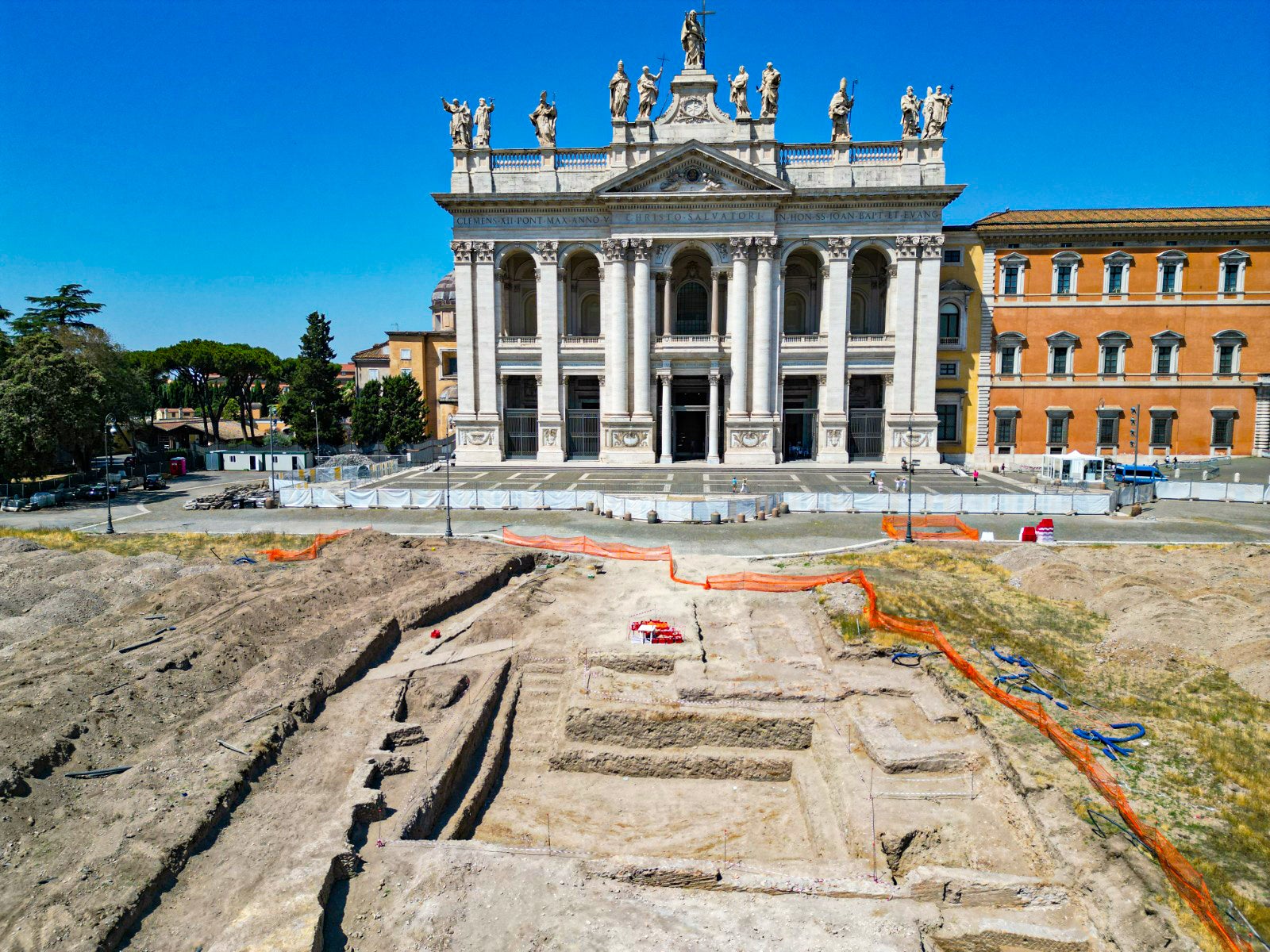 Remains of ancient Papal found in Rome
