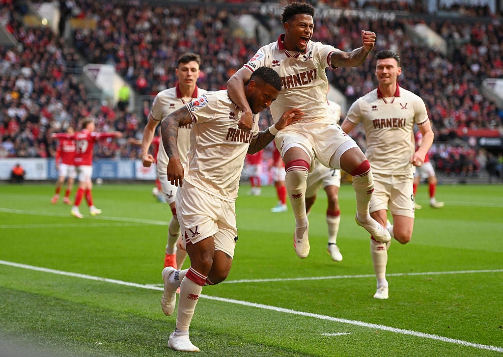 Sheffield United won the first leg 3-0 at Ashton Gate