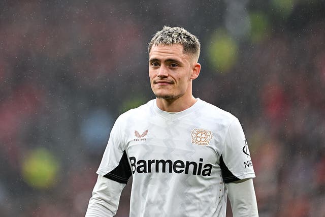 <p>Florian Wirtz won player of the year when Leverkusen won the Bundesliga</p>