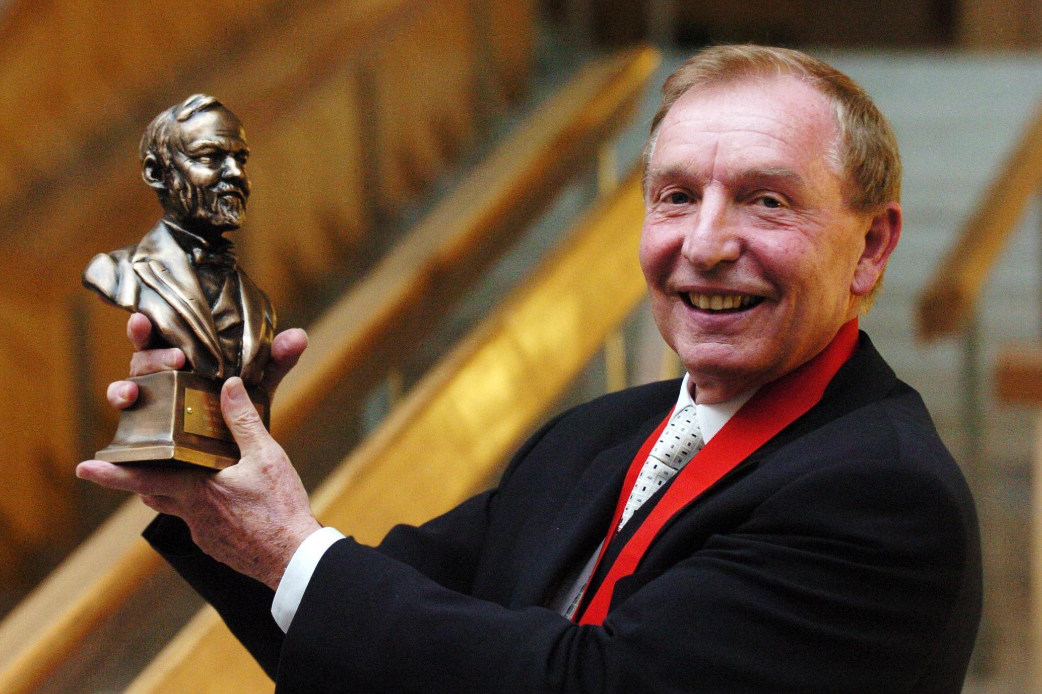 Sir Tom Farmer was honoured for his philanthropy work (PA)