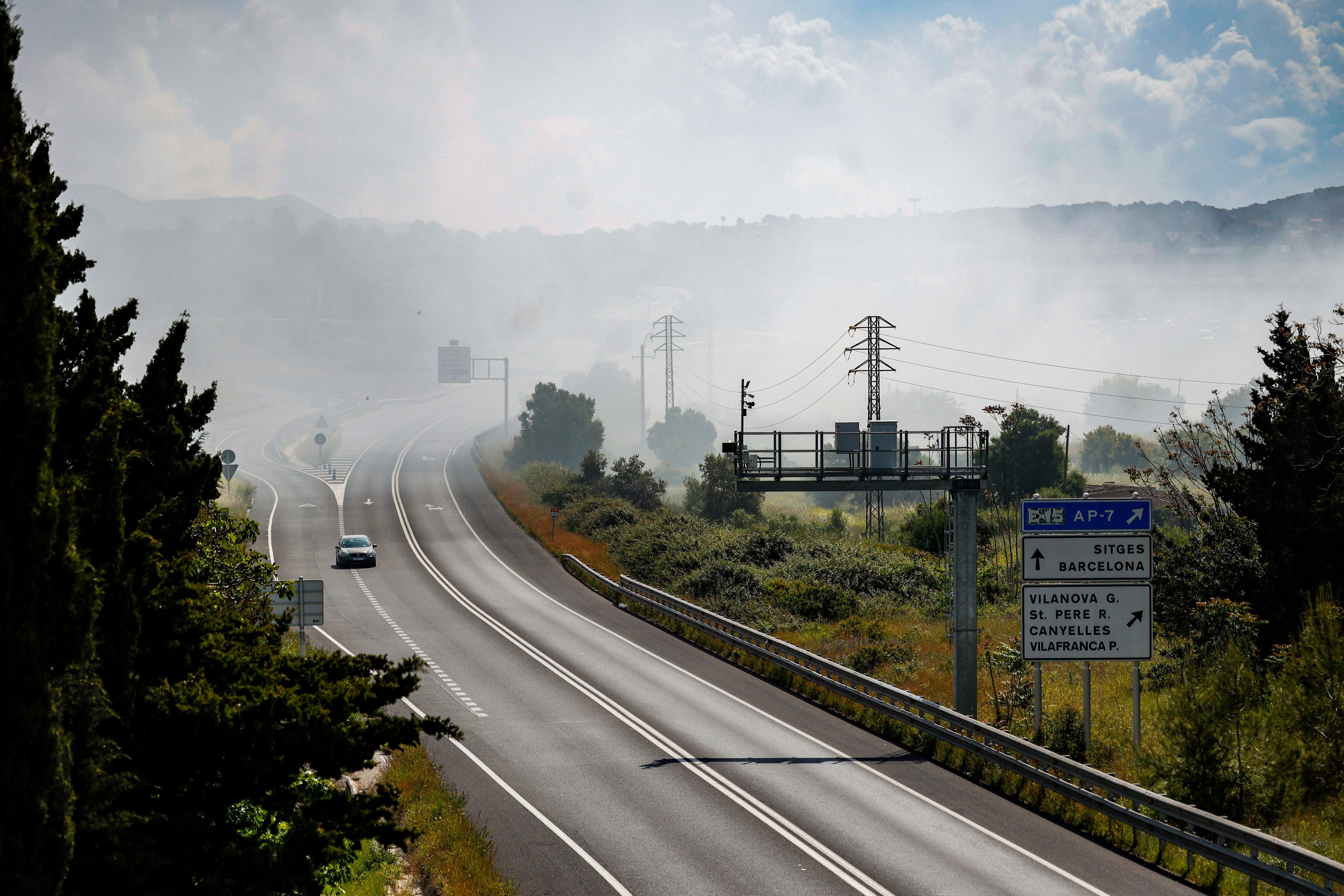 Spain Toxic Cloud