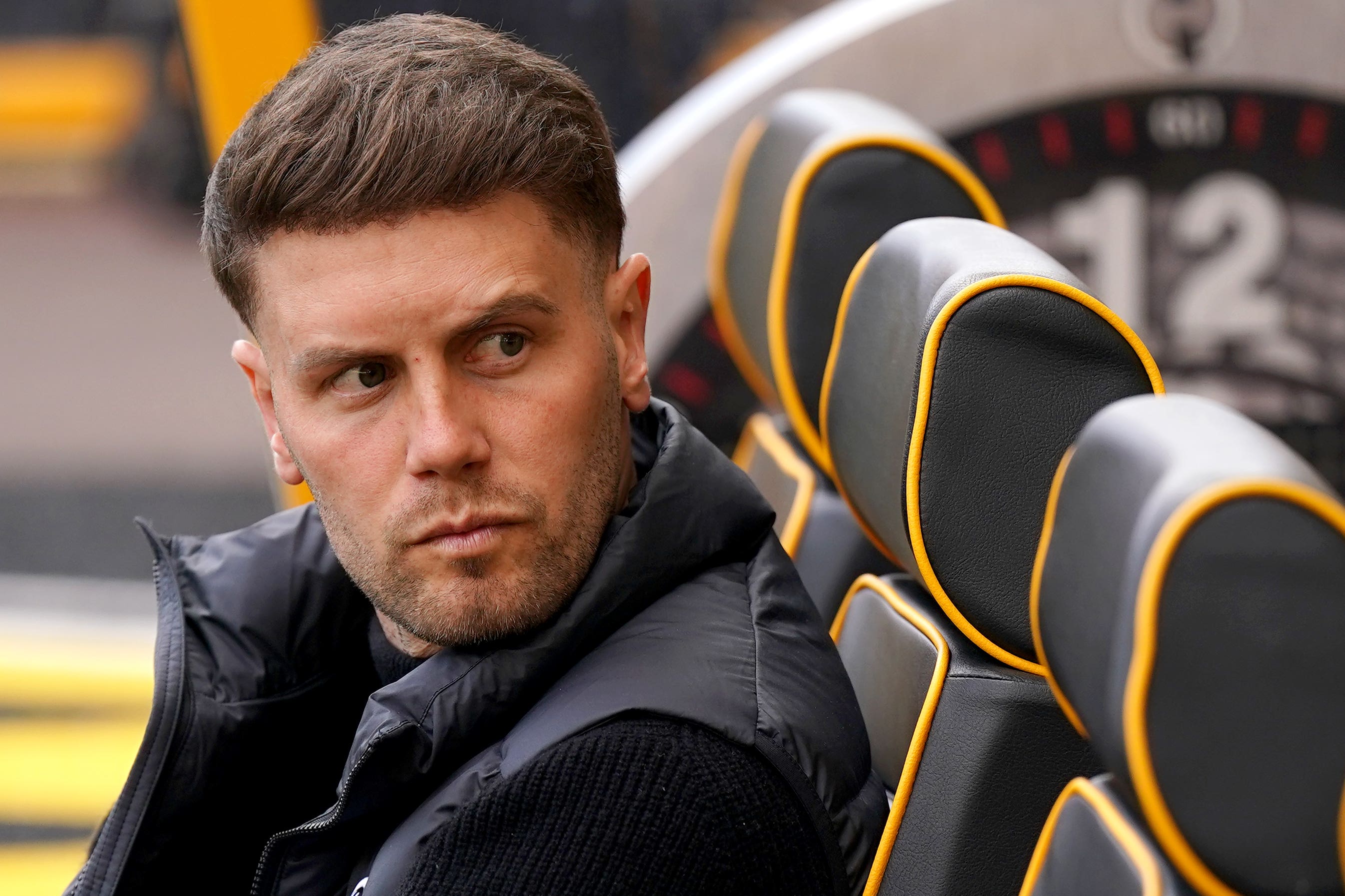 Fabian Hurzeler paid tribute to Danny Welbeck (Jacob King/PA)