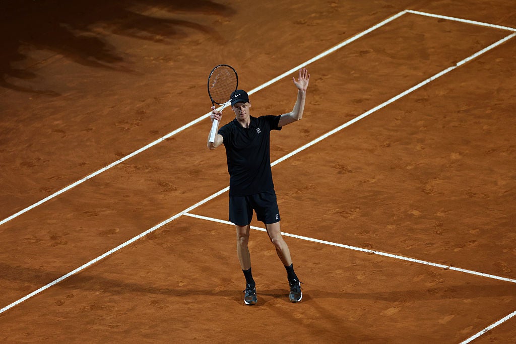 Jannik Sinner enjoys triumphant return from doping ban before home crowd at Italian Open