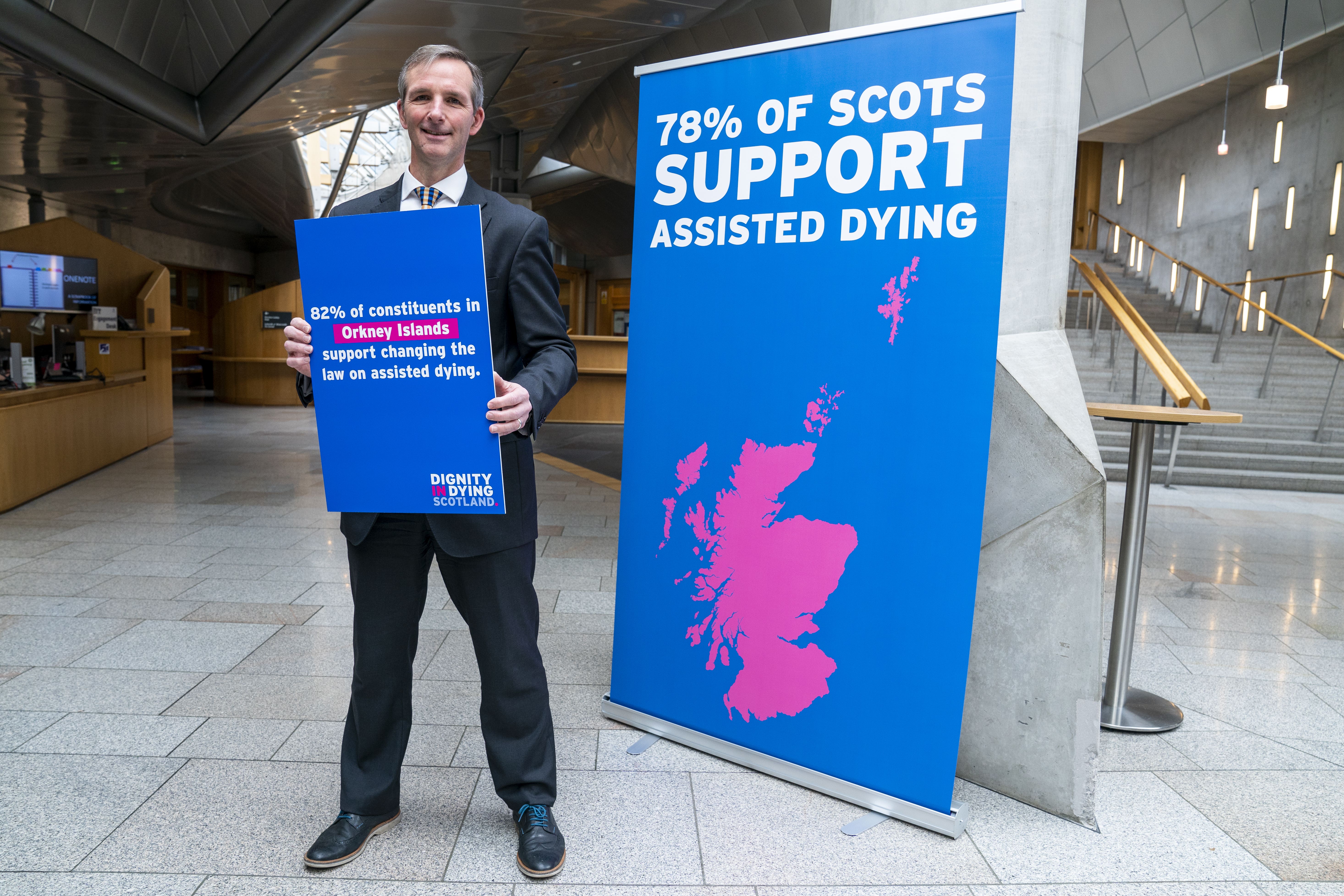 Scottish Liberal Democrat MSP Liam McArthur has said he is ‘confident’ ahead of a key vote on his assisted dying Bill at Holyrood. (Jane Barlow/PA)