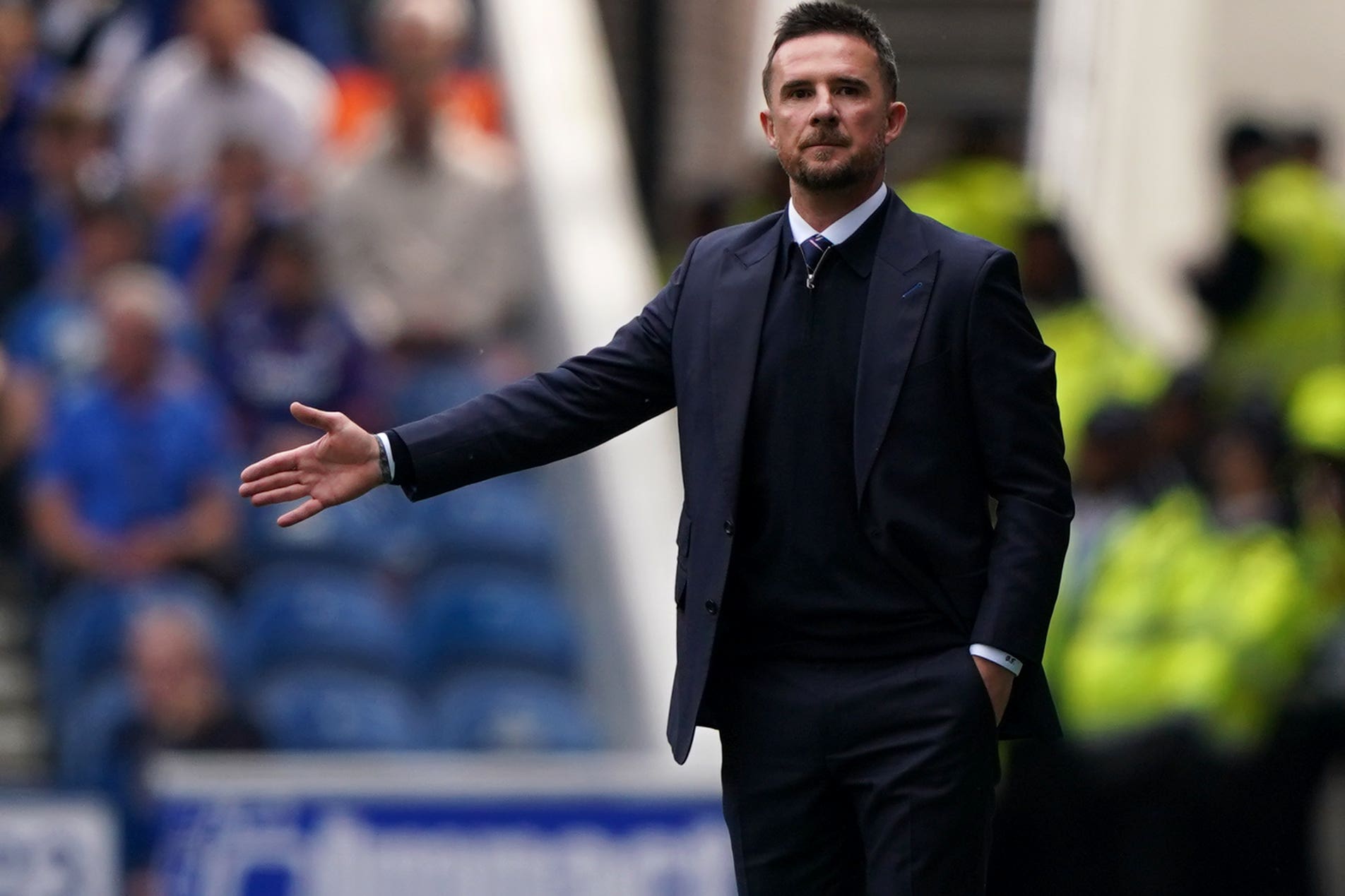 Rangers interim manager Barry Ferguson was pleased with the 4-0 win over Aberdeen (Andrew Milligan/PA)