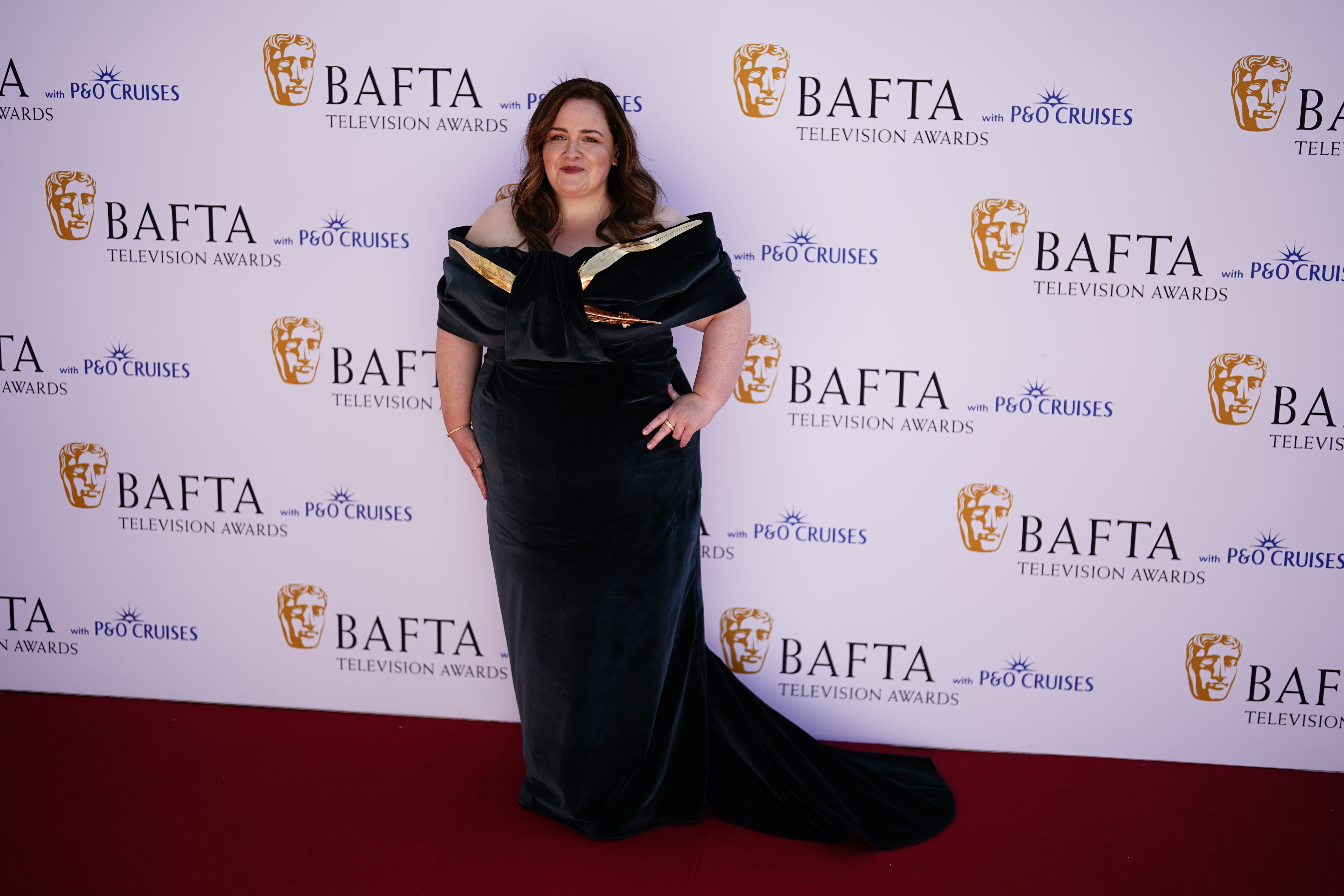 Jessica Gunning attending the 2025 Bafta Television Awards (Jordan Pettitt/PA)