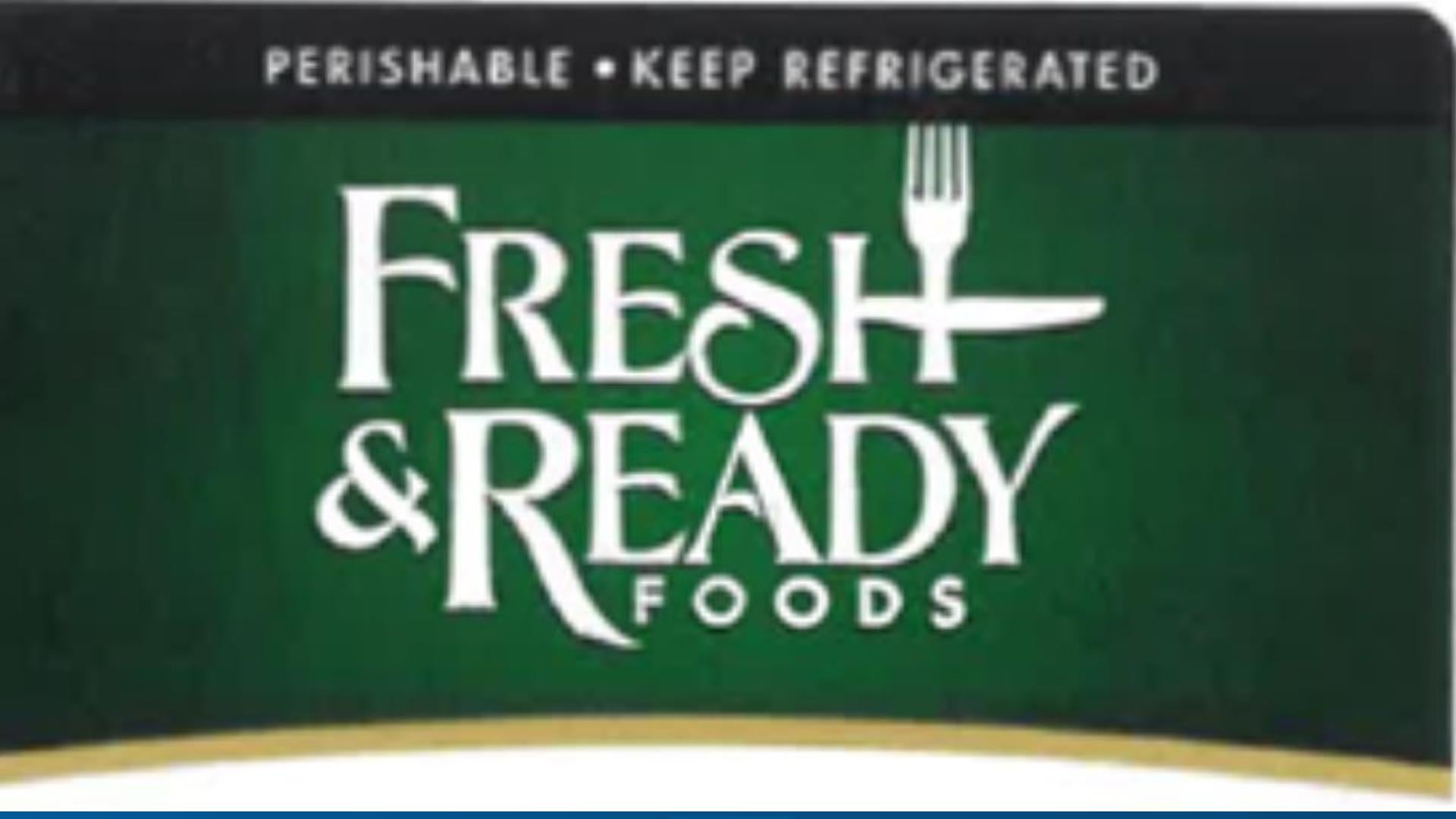 Foods produced by Fresh & Ready Foods LLC have been linked with a listeria outbreak which hopsitilized 10 people.
