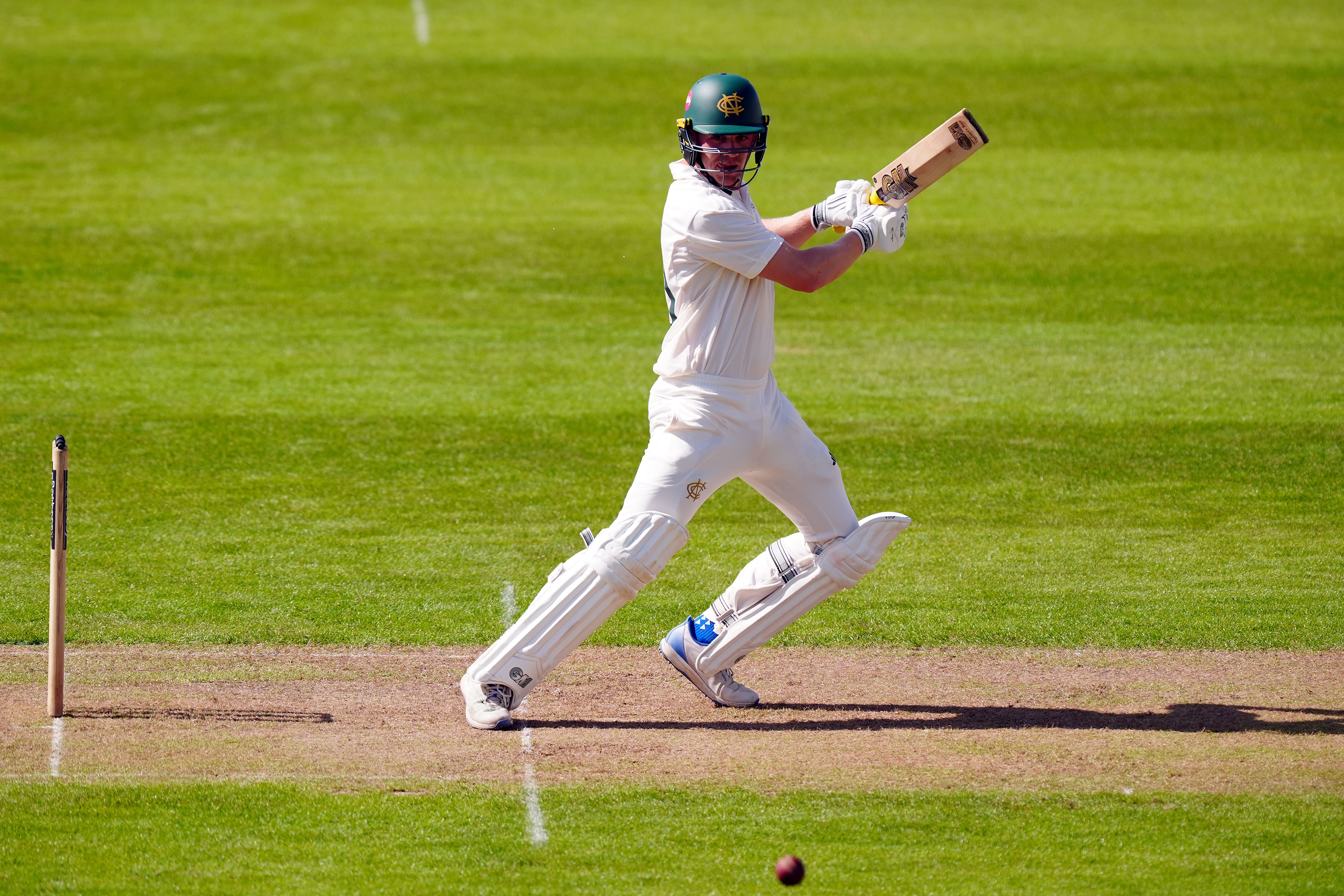 Nottinghamshire’s Jack Haynes, pictured, shared in a 238-run seventh-wicket stand with Liam Patterson-White (Mike Egerton/PA)