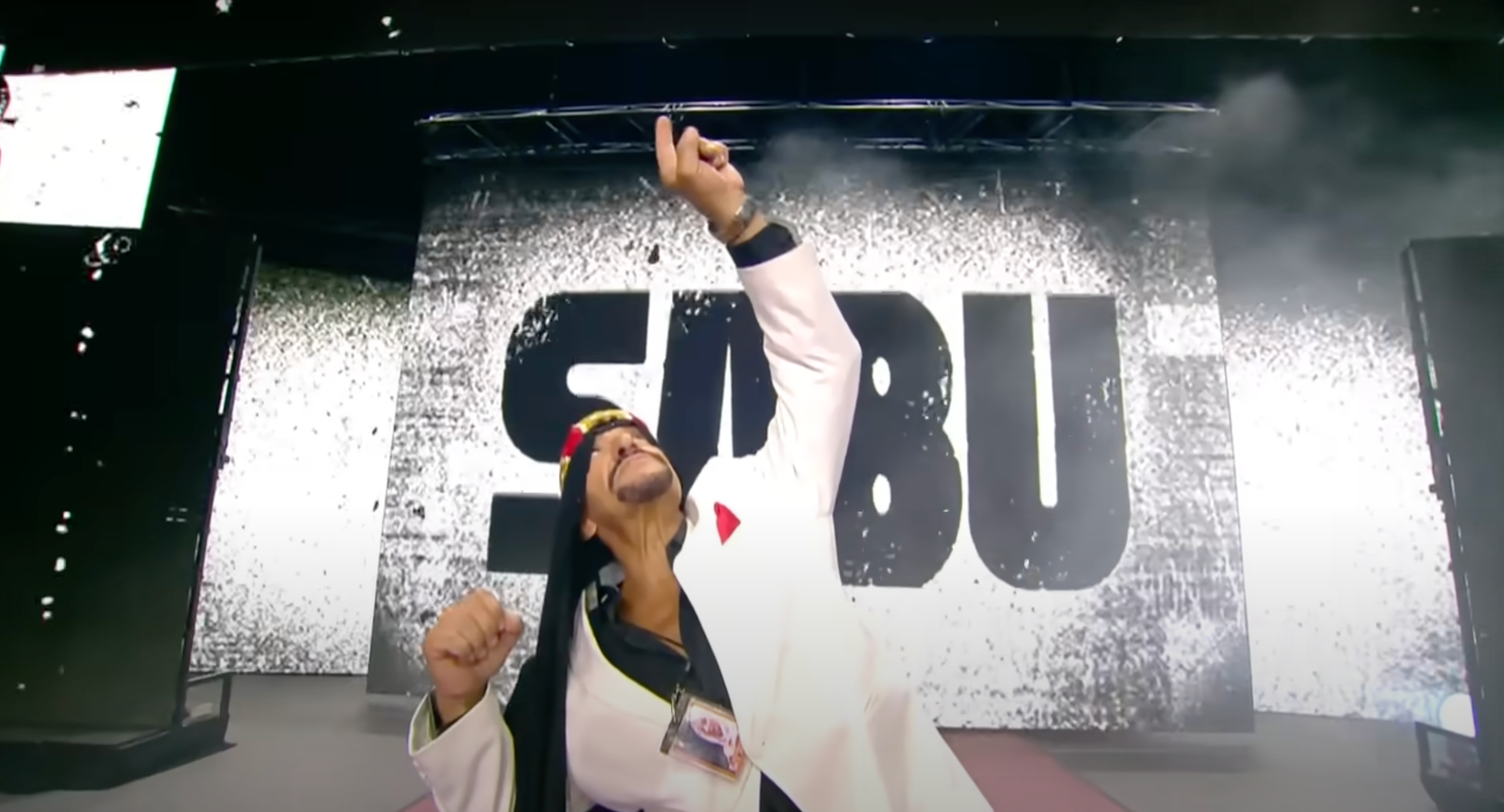 Sabu’s uncle Ed ‘The Sheik’ Farhat was also a professional wrestler